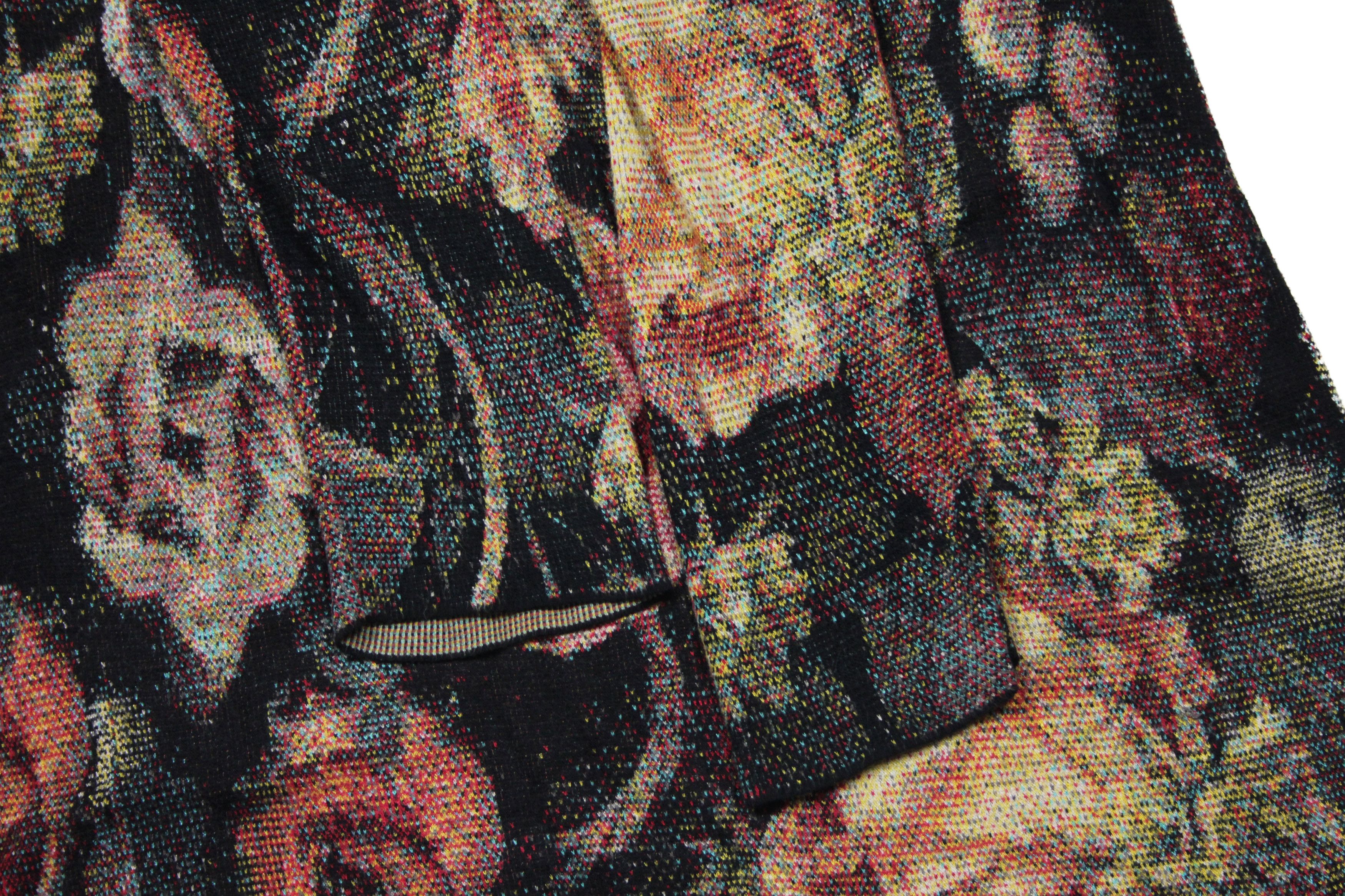 Other Ivko Brocade Pattern Floral Knit Dress Size M / US 6-8 / IT 42-44 - 8 Thumbnail