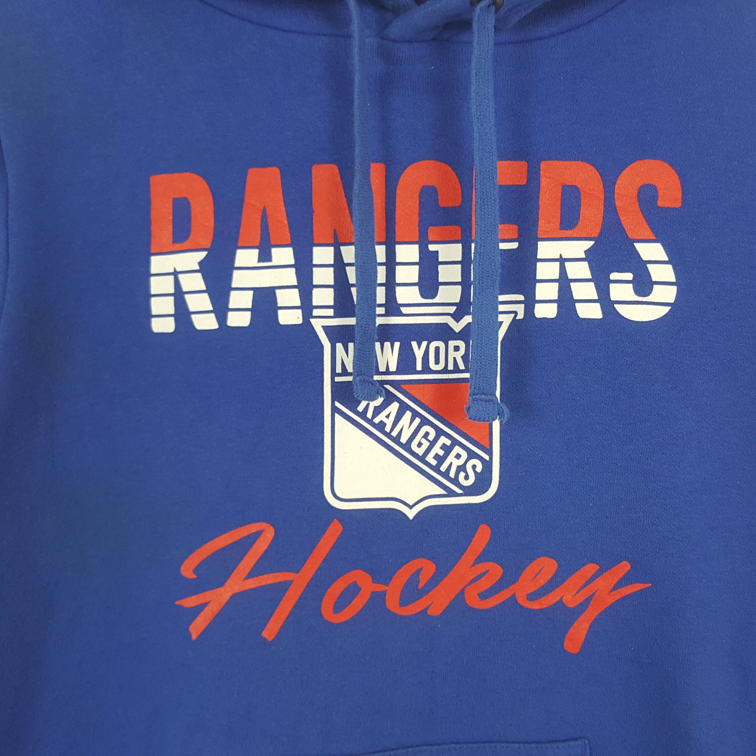 NHL × Vintage Vintage New York Rangers Hockey Ice Team Hoodies C288N5 Size US S / EU 44-46 / 1 - 2 Thumbnail