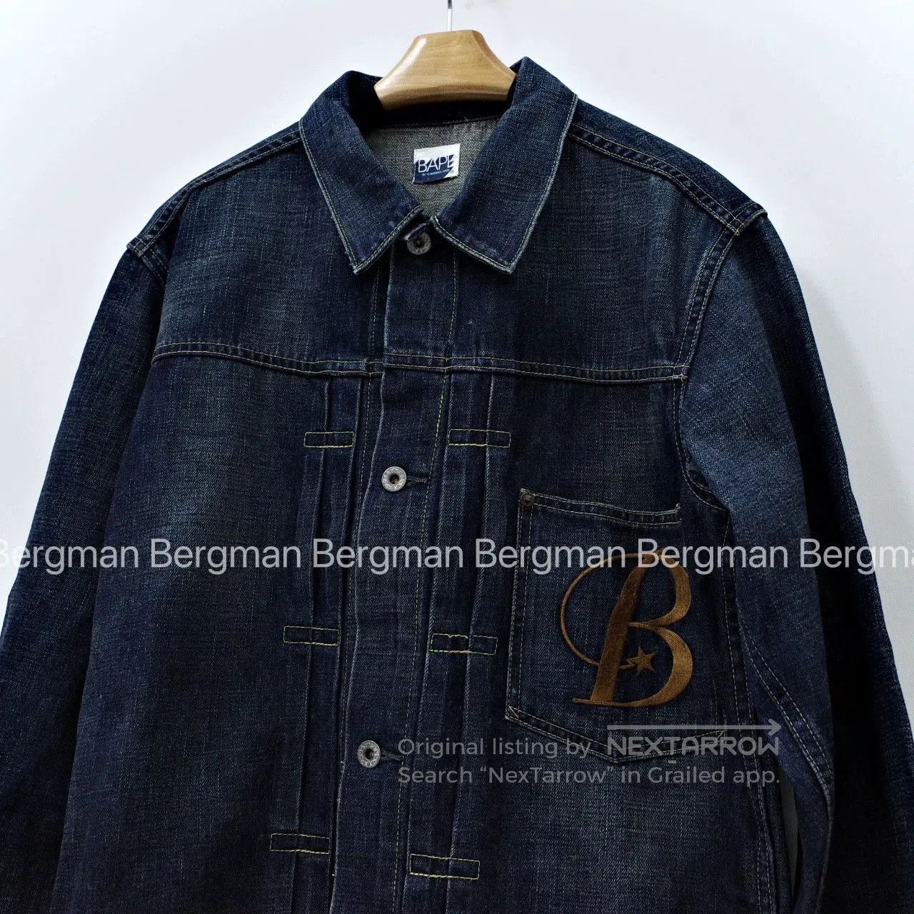 Bape A Bathing Ape BAPE Denim 101 Jacket. Size US M / EU 48-50 / 2 - 2 Thumbnail