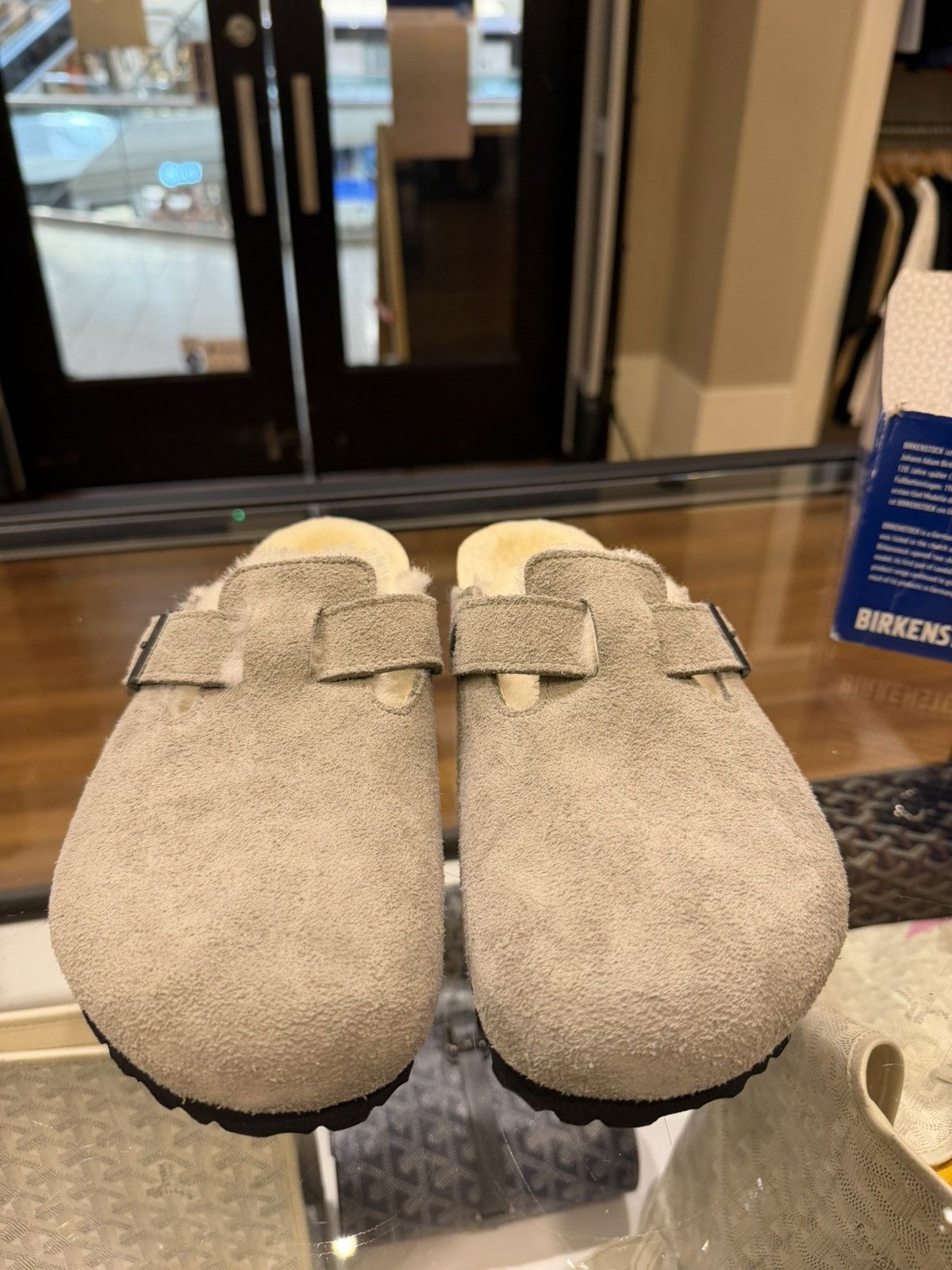 Birkenstock Birkenstock Boston Sherling Clogs w Buckle Size US 9 / EU 42 - 5 Thumbnail