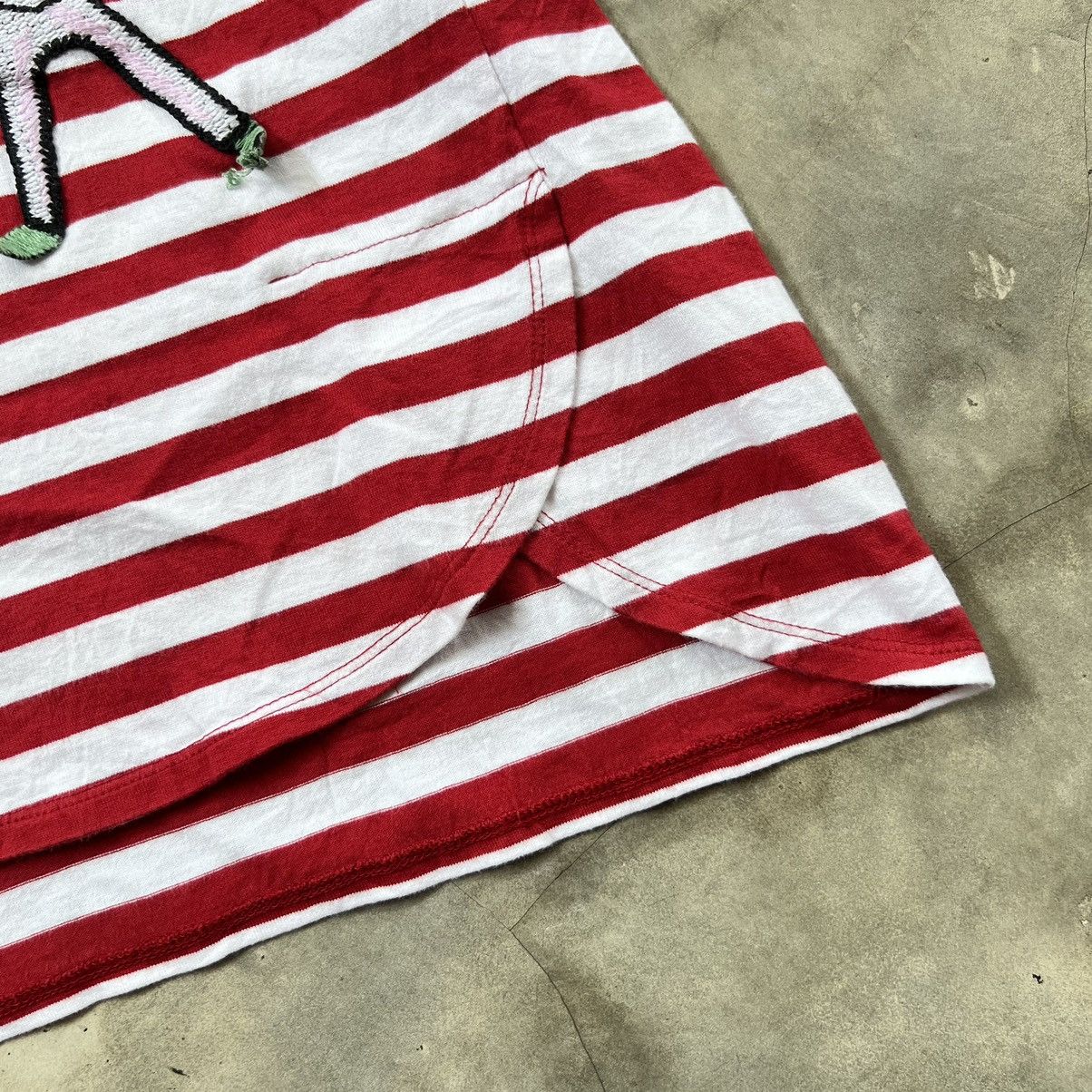 Issey Miyake 2000s Tsumori Chisato by Issey Miyake Stripe Shirt Size M / US 6-8 / IT 42-44 - 4 Thumbnail