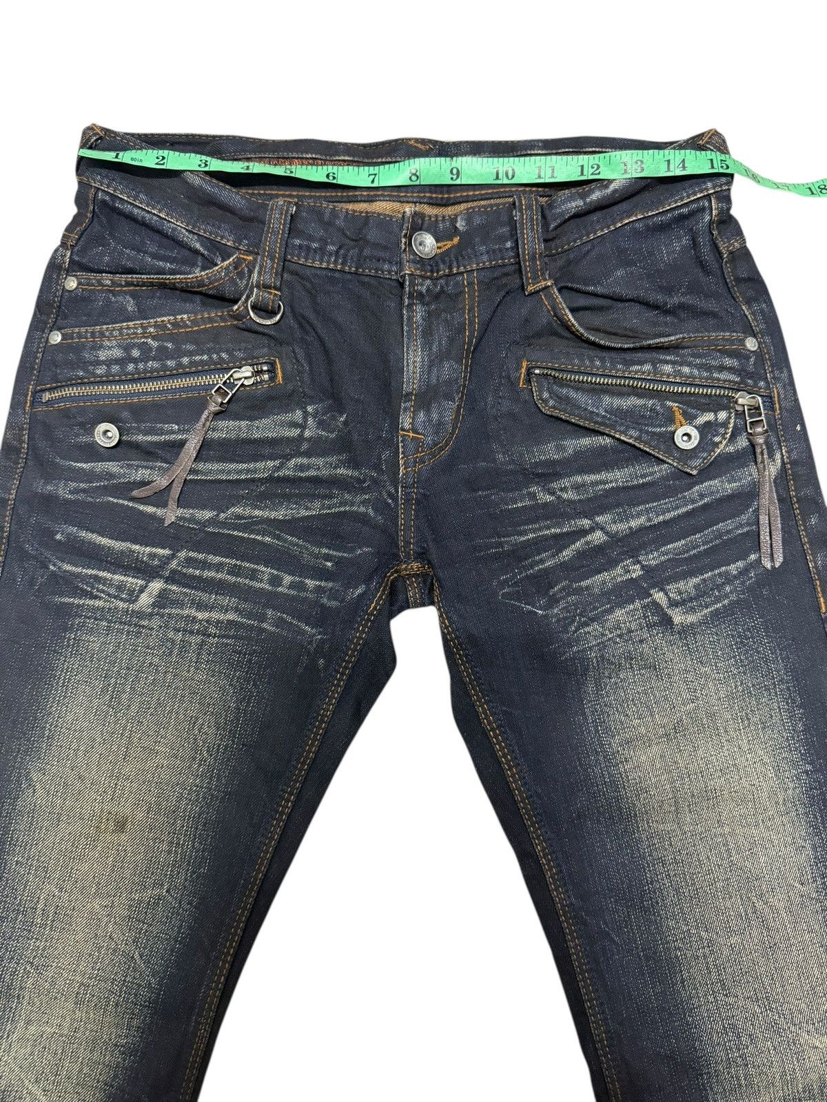 If Six Was Nine Flared Jeans Nicole Club Japan Boot Cut Denim Size US 29 - 15 Thumbnail