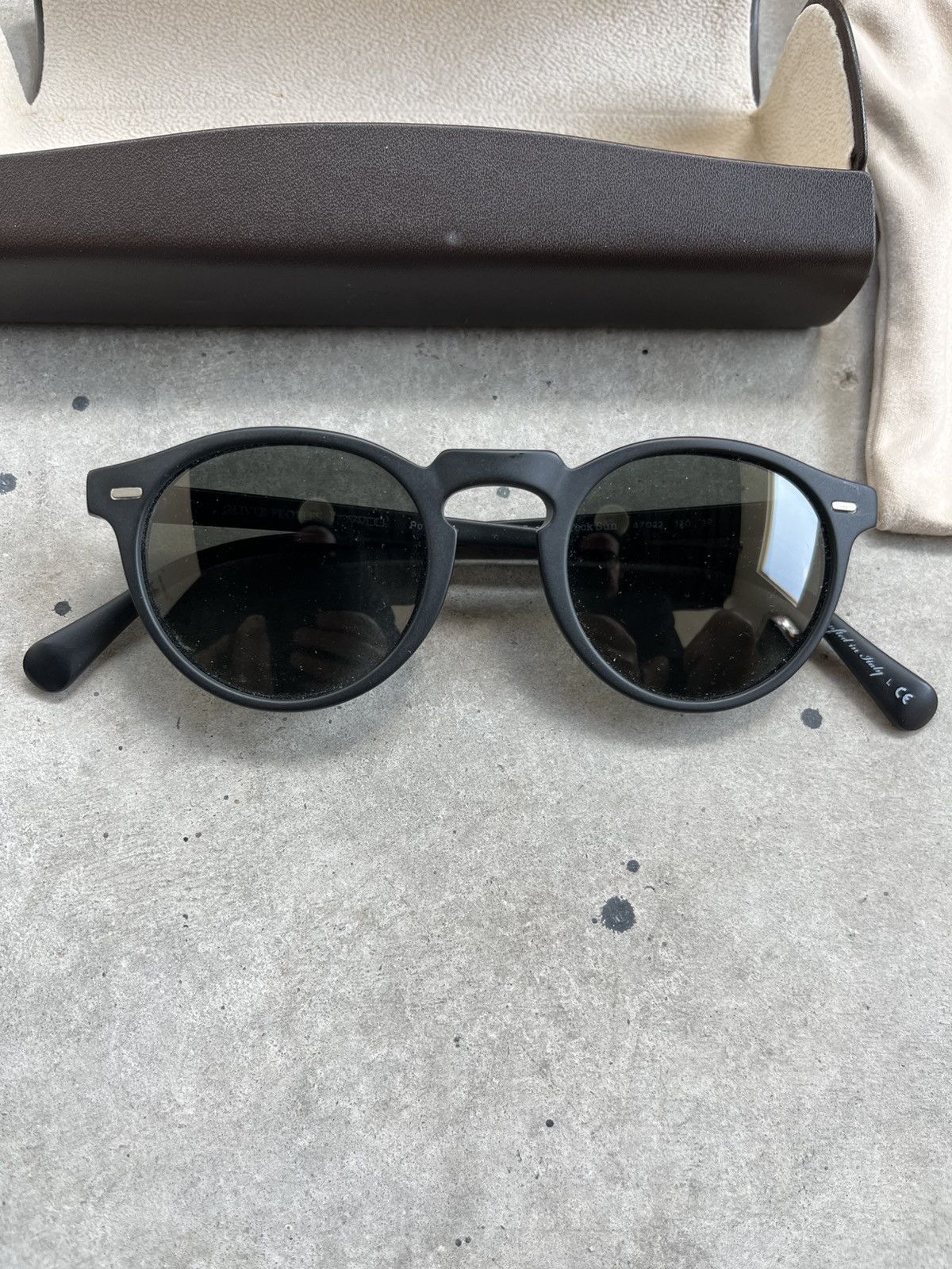 Oliver Peoples LAST DROP Oliver People's Fai Black Midnight