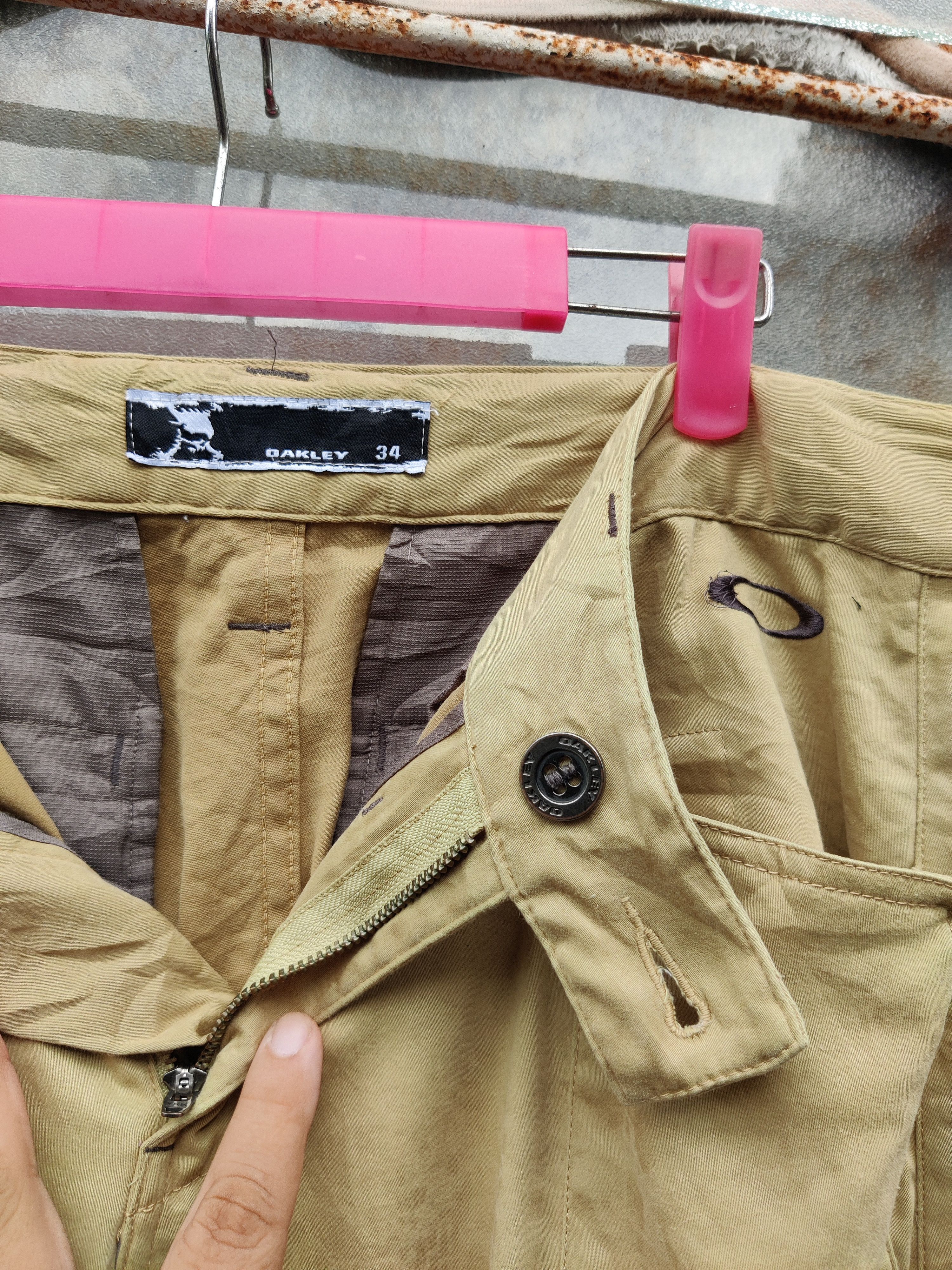 Other Vintage Printed Oakley Multi Pocket Stretchable Pants Size US 32 / EU 48 - 9 Thumbnail
