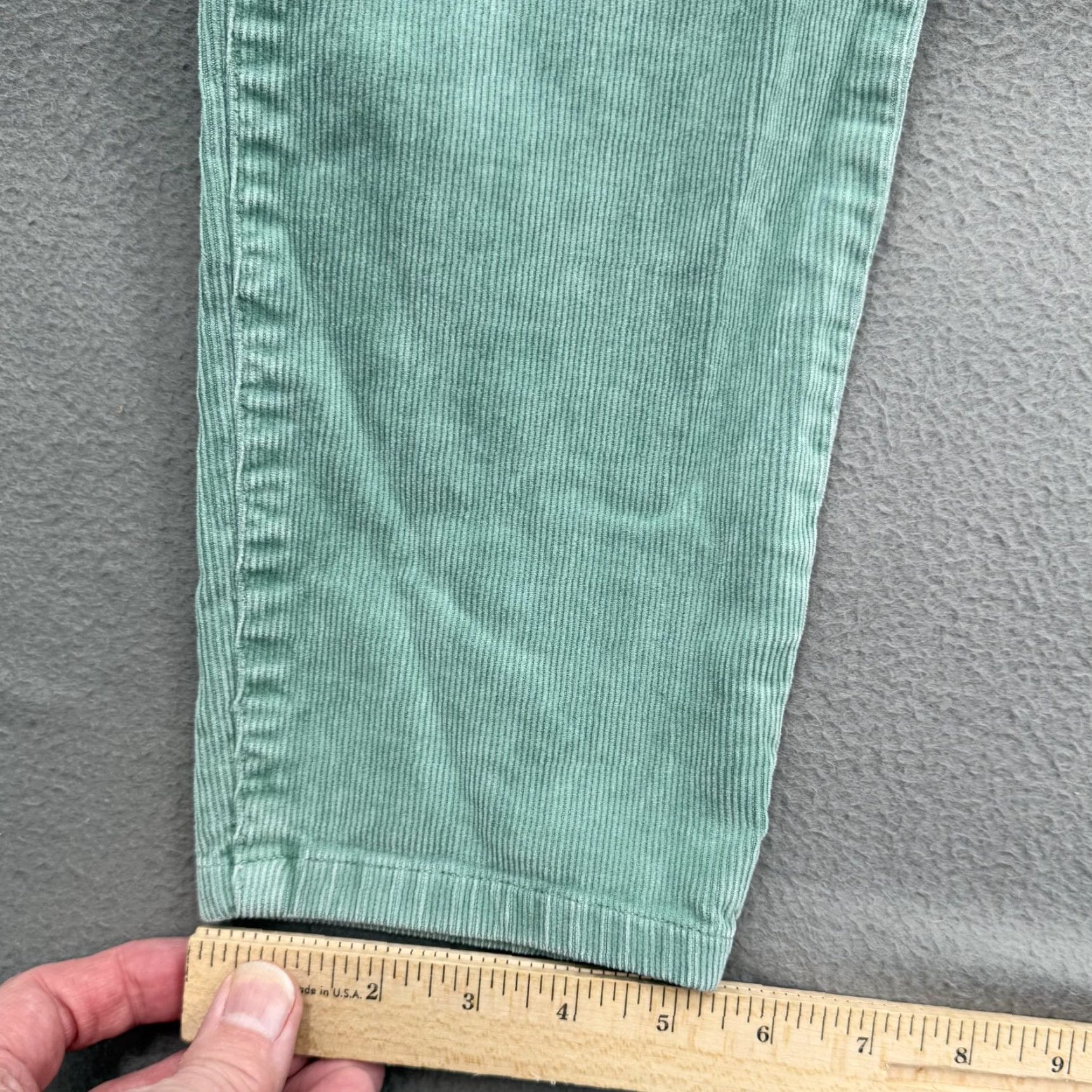 Vineyard Vines Vineyard Vines Pants Womens 6 Green Corduroy Stretch 5-Pocket Slim Ankle Preppy Size 28" / US 6 / IT 42 - 7 Thumbnail
