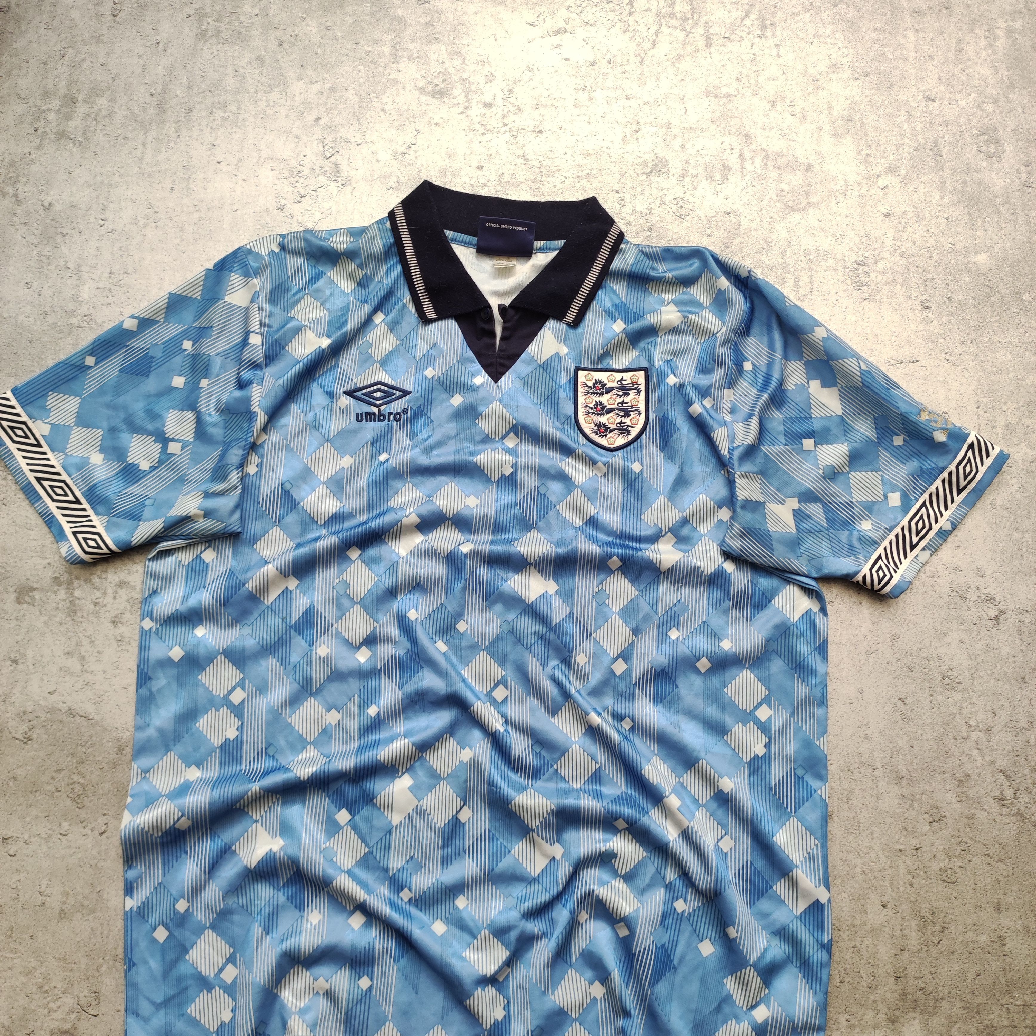 Vintage RARE Vintage Umbro x England National Team 90s Jersey Size US L / EU 52-54 / 3 - 2 Thumbnail