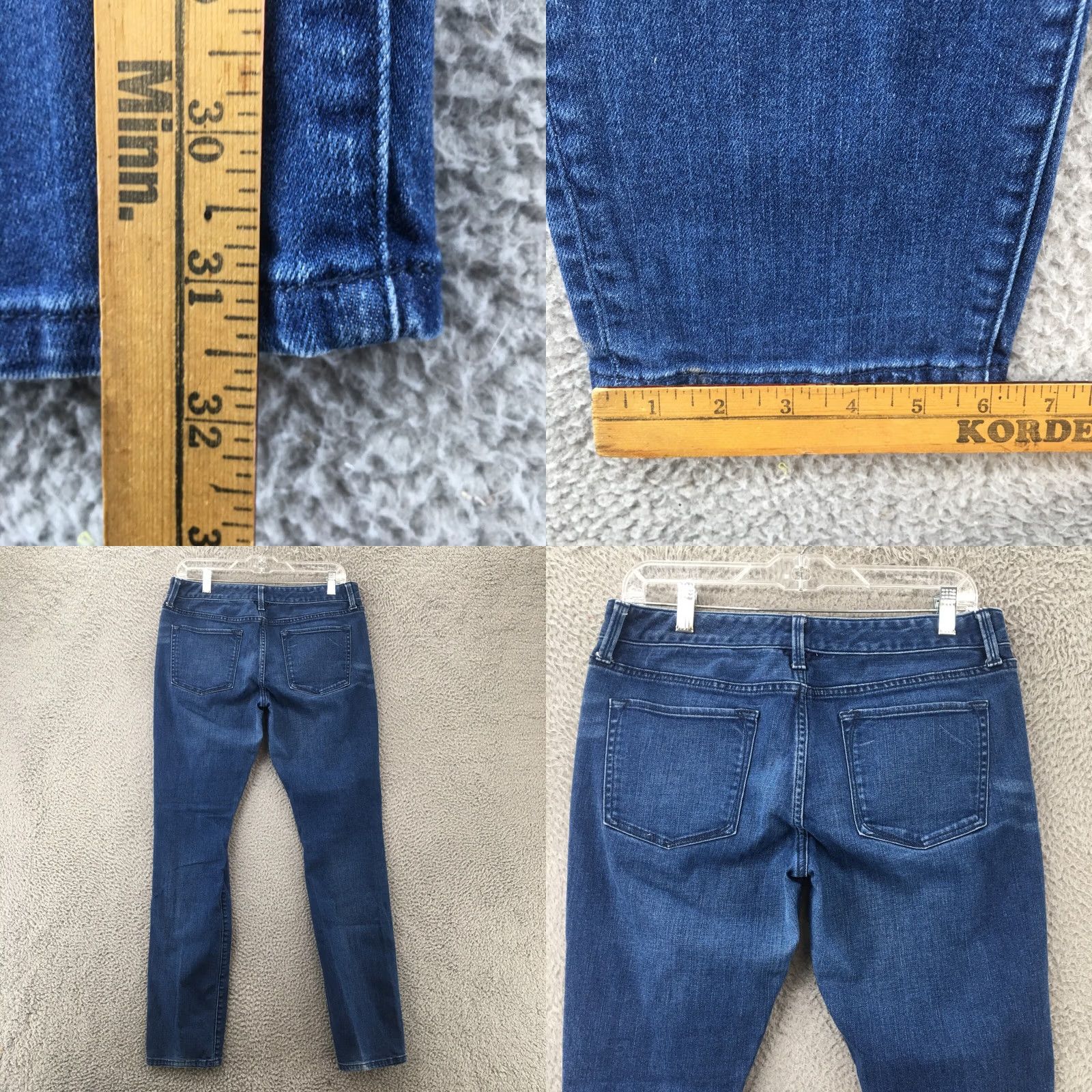 Banana Republic Banana Republic Skinny Denim Jeans Womens 30 Blue 5 Pocket Mid Rise Zip Fly Jeans Size 30" / US 8 / IT 44 - 8 Thumbnail