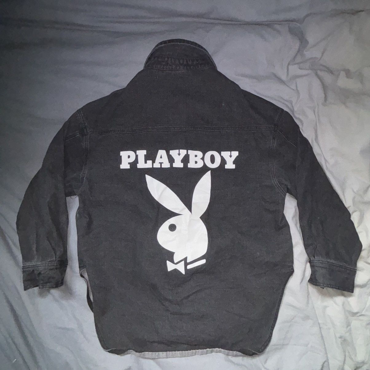 Playboy Rare designer Playboy denim jacket Size US L / EU 52-54 / 3 - 2 Thumbnail