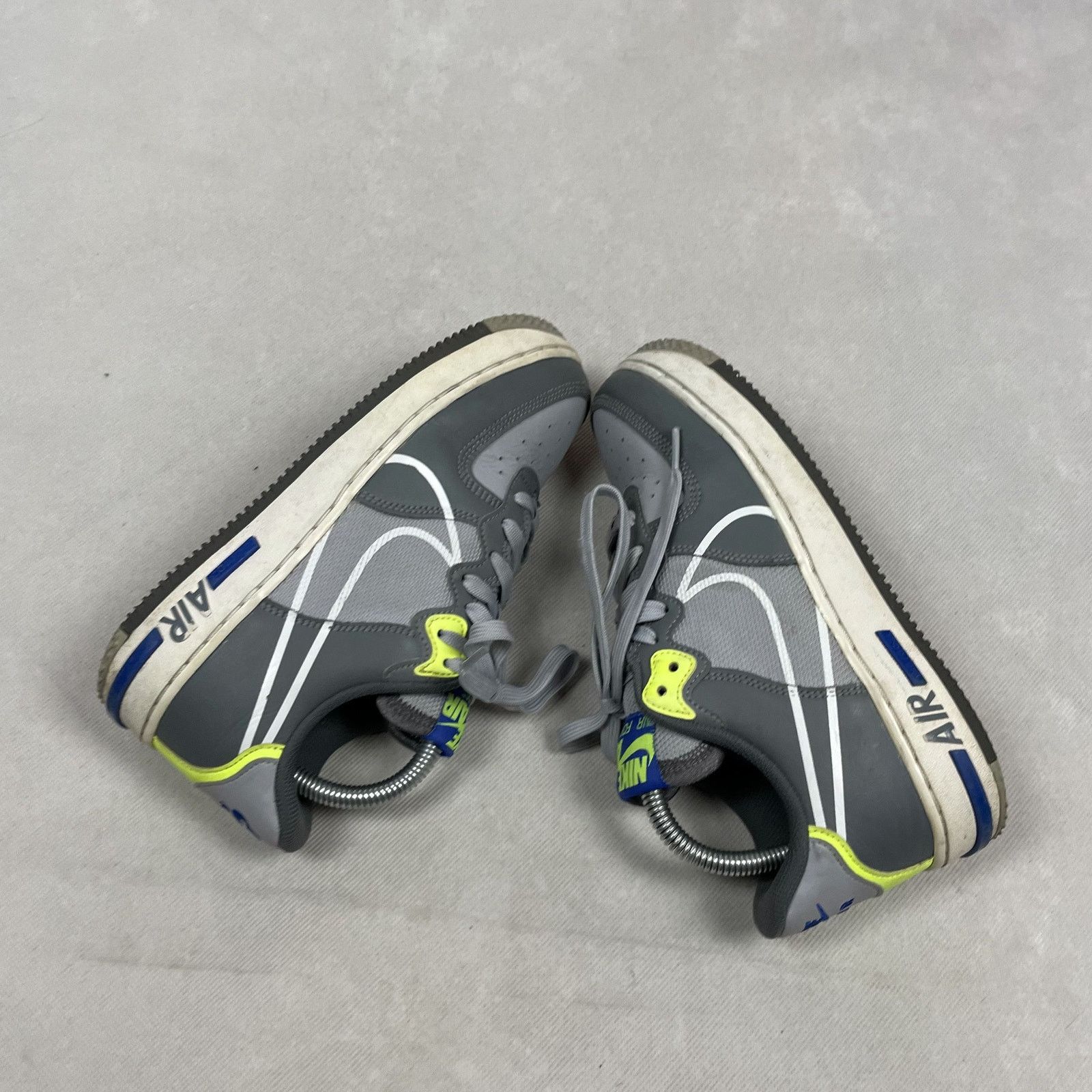 Nike Nike Air Force 1 React CD6960-002 Wolf Gray White Shoes 6.5 Size US 6.5 / EU 39-40 - 4 Thumbnail