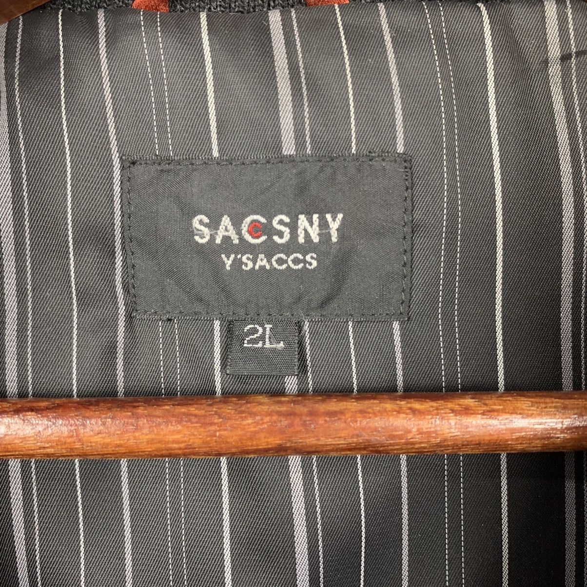 Vintage × Yohji Yamamoto Vintage Sacsny Y’saccs By Yohji Yamamoto Jacket Size US L / EU 52-54 / 3 - 5 Thumbnail