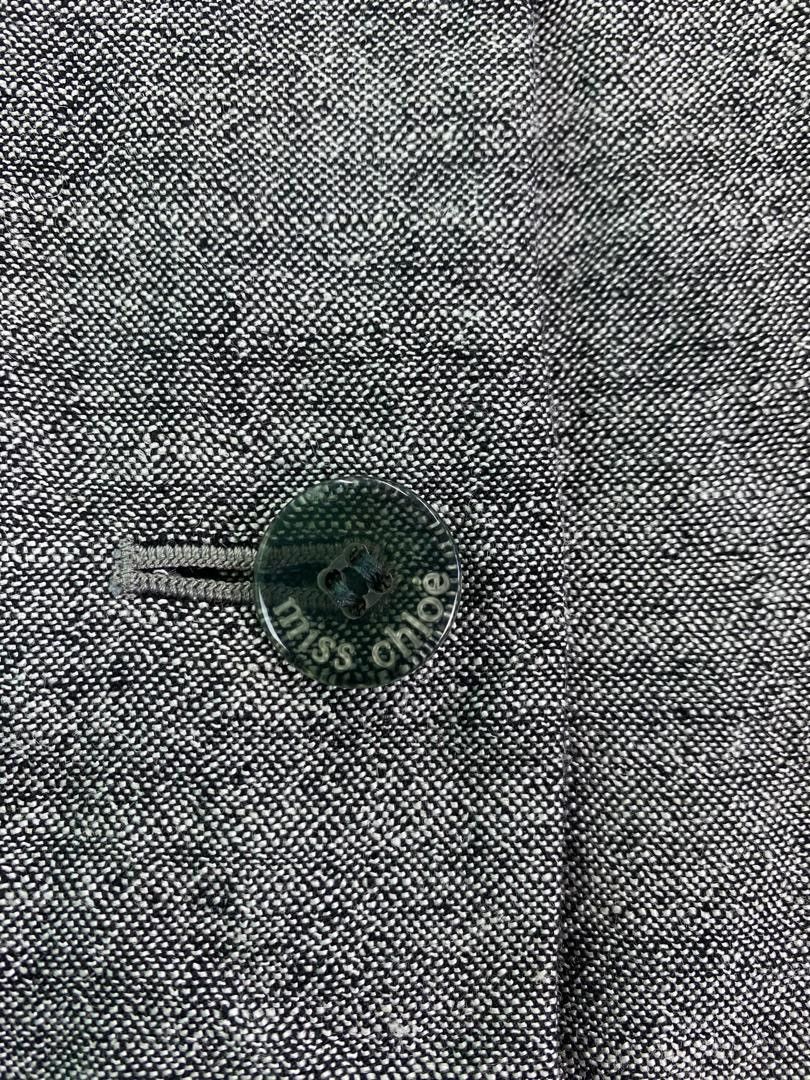 Chloe × Vintage Vtg 90s Miss Chloe 3 button jacket Size S / US 4 / IT 40 - 4 Thumbnail