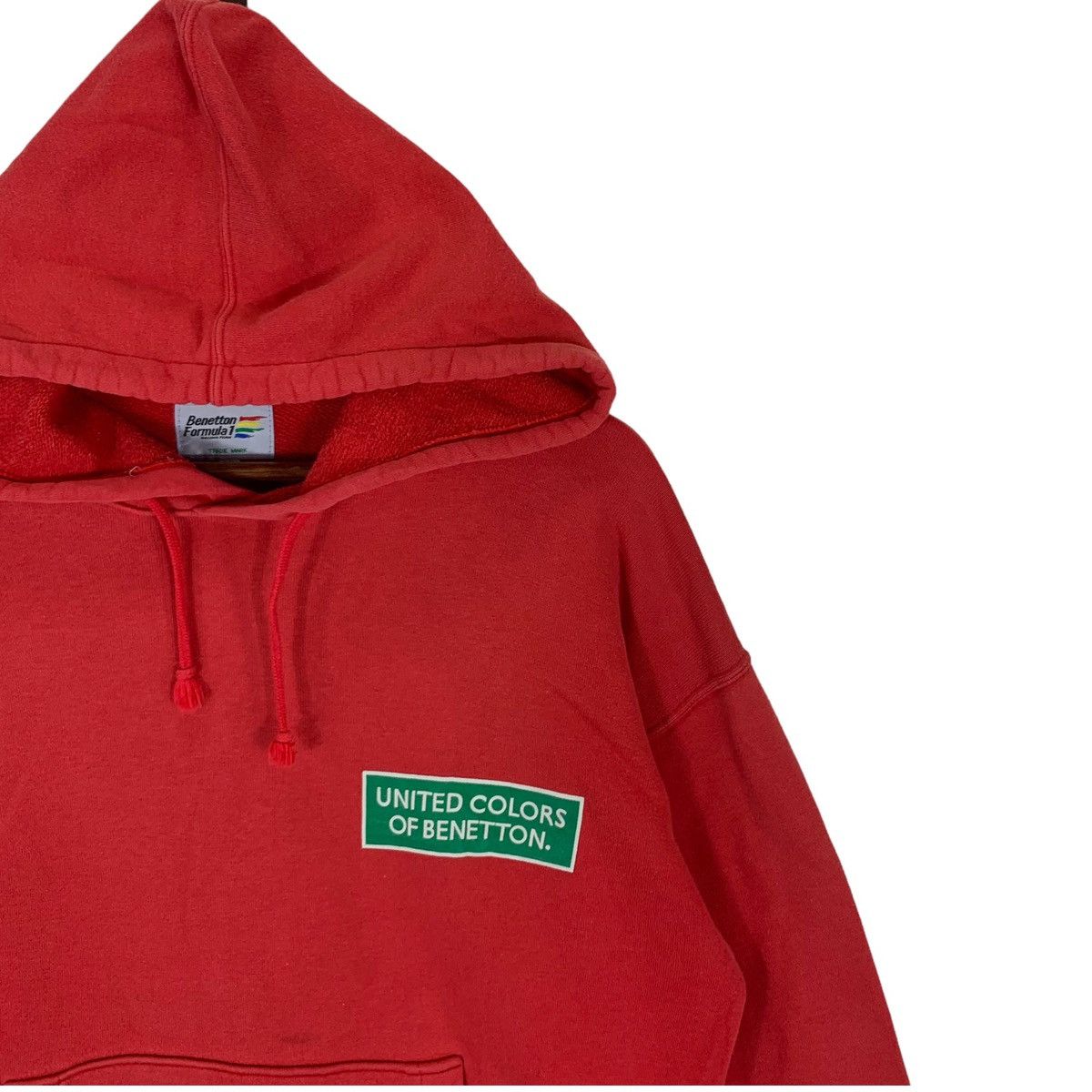VINTAGE BENETTON FORMULA 1 RACING HOODIE SWEATER