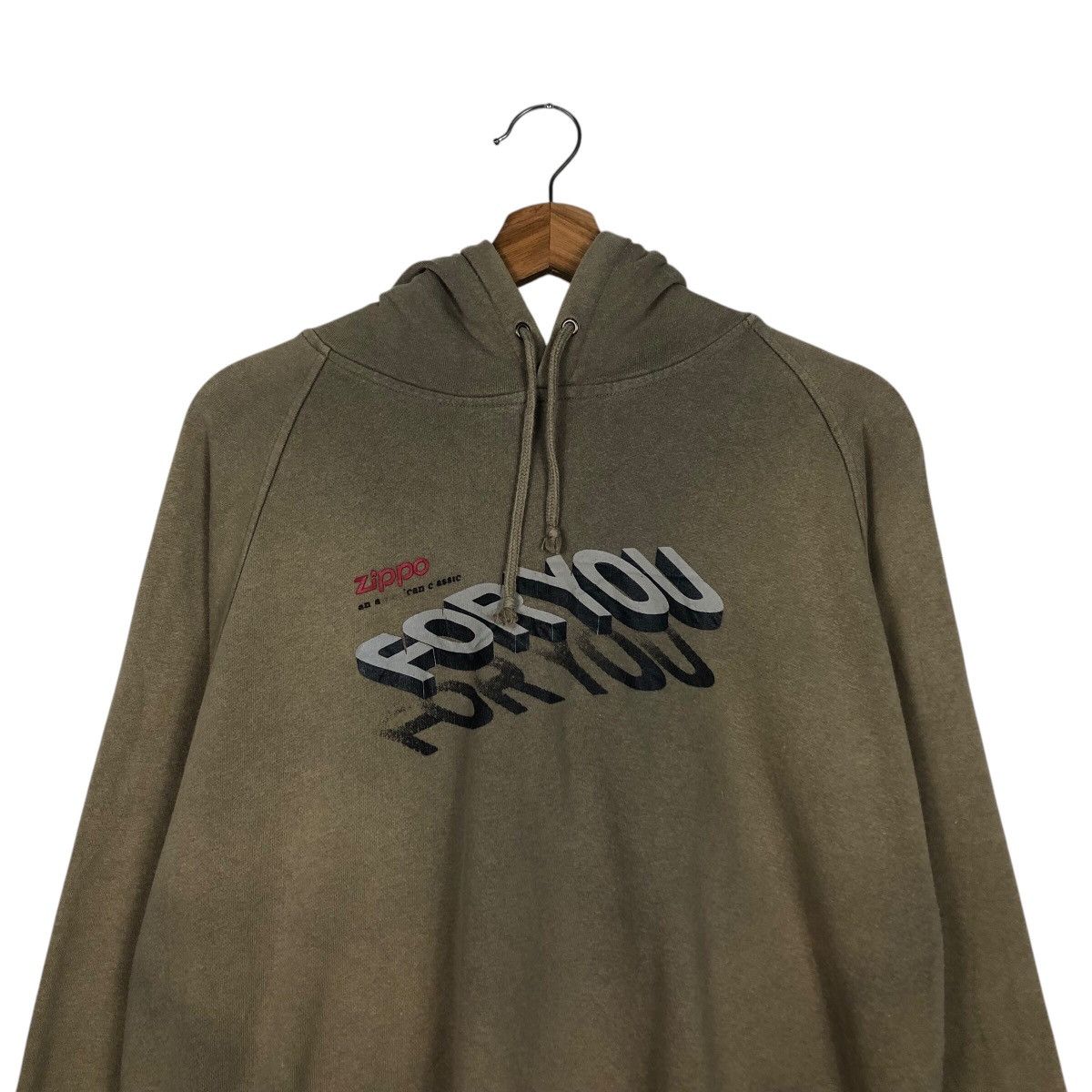 Japanese Brand 📌Vintage Hoodie Pull Over Zippo Big Logo Issey Miyake Size US M / EU 48-50 / 2 - 10 Thumbnail