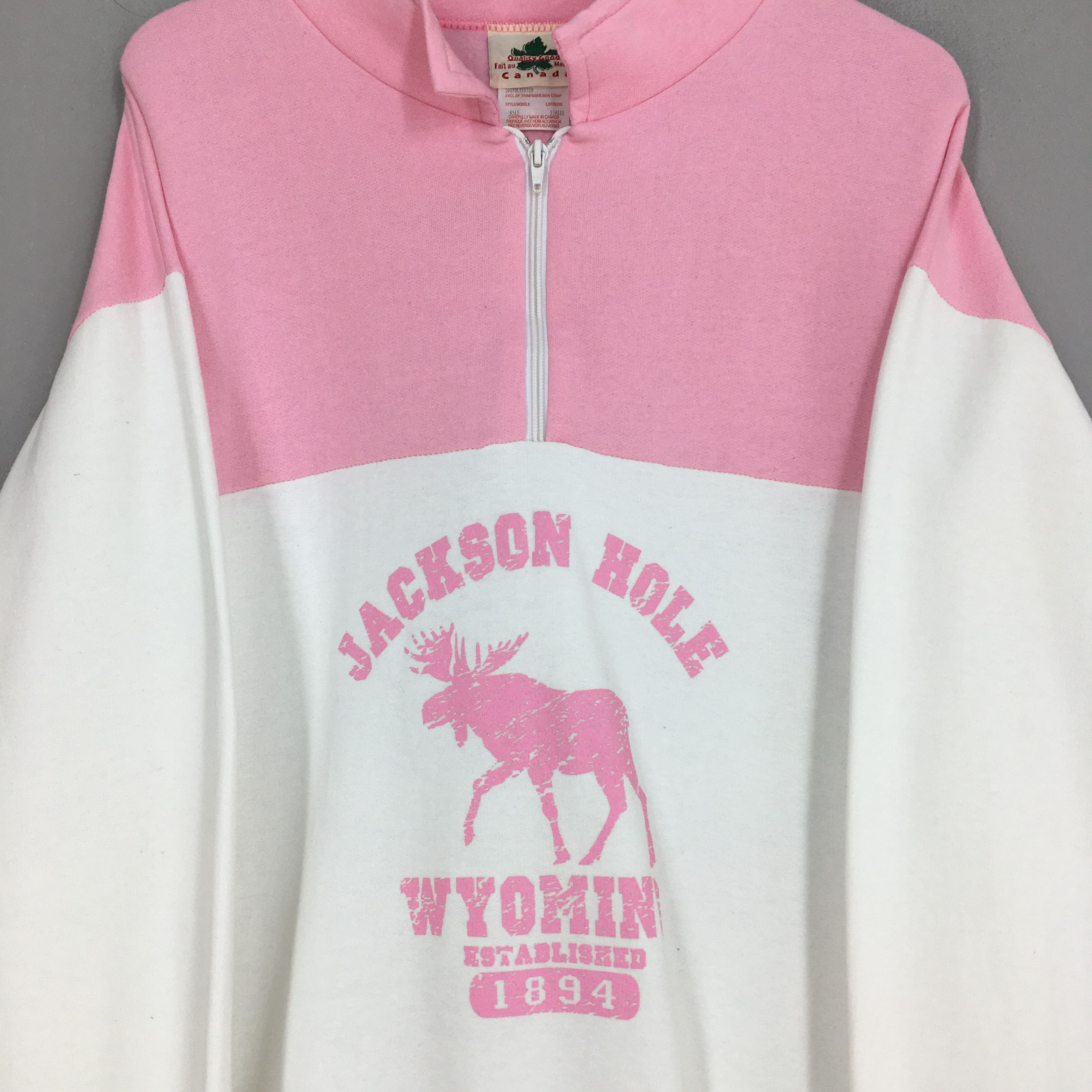 Vintage Vintage 90's Jackson Hole Wyoming’s Sweatshirt Xlarge Size US XL / EU 56 / 4 - 2 Thumbnail