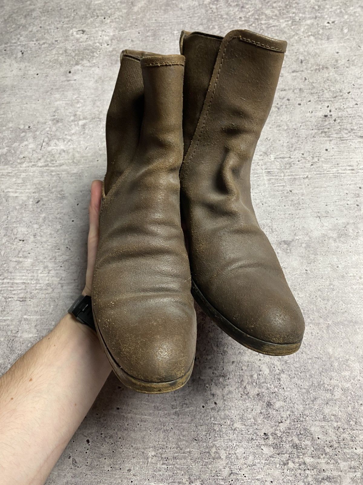 Jil Sander Jil Sander Vintage Leather Boots Size US 7 / IT 37 - 6 Thumbnail