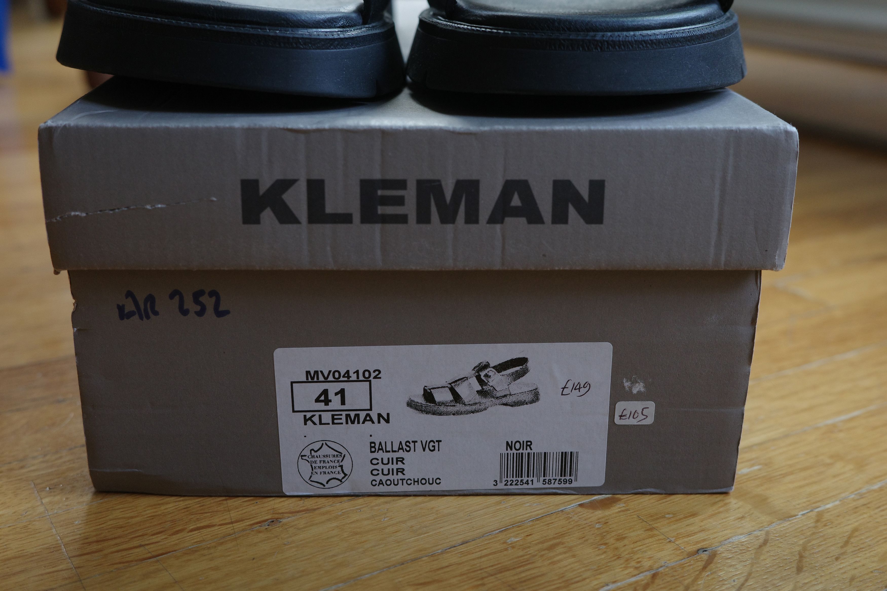 Kleman Ballast VGT Noir EU 41 / Black Size US 8 / EU 41 - 4 Thumbnail