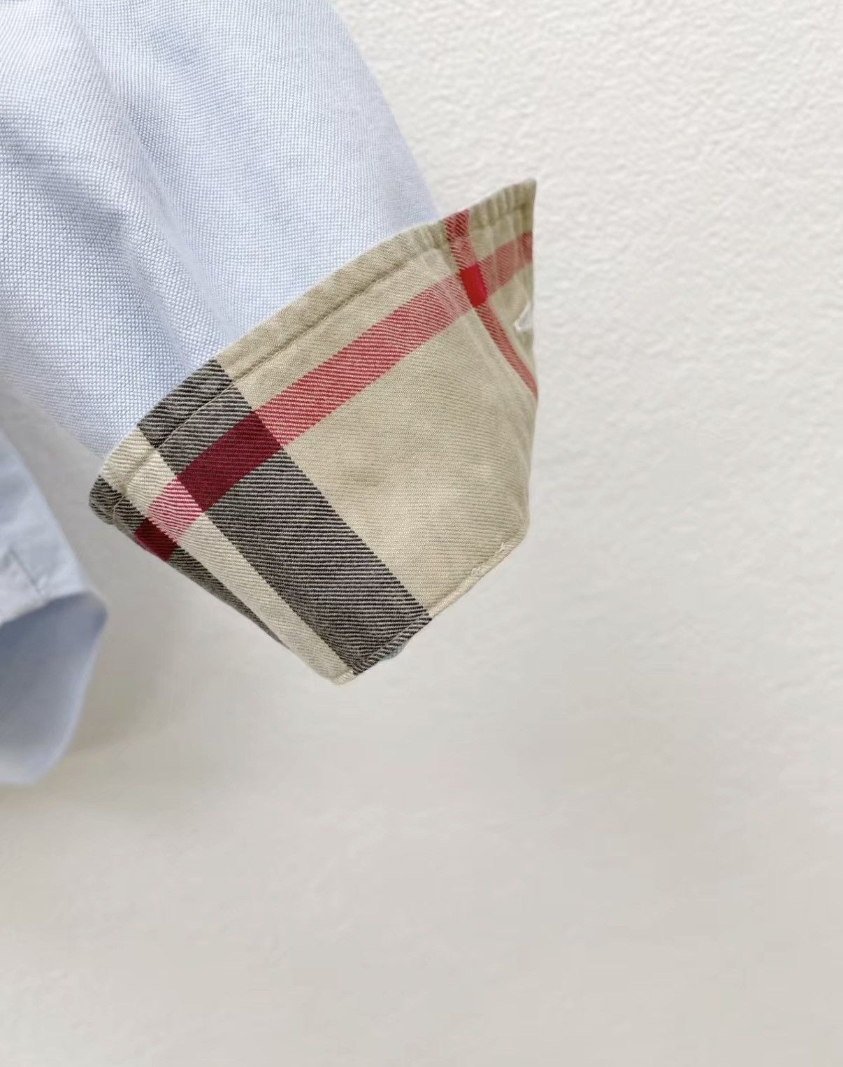 Burberry BURBERRY 100% Cotton Long Sleeve Shirt J30 Size US S / EU 44-46 / 1 - 4 Thumbnail