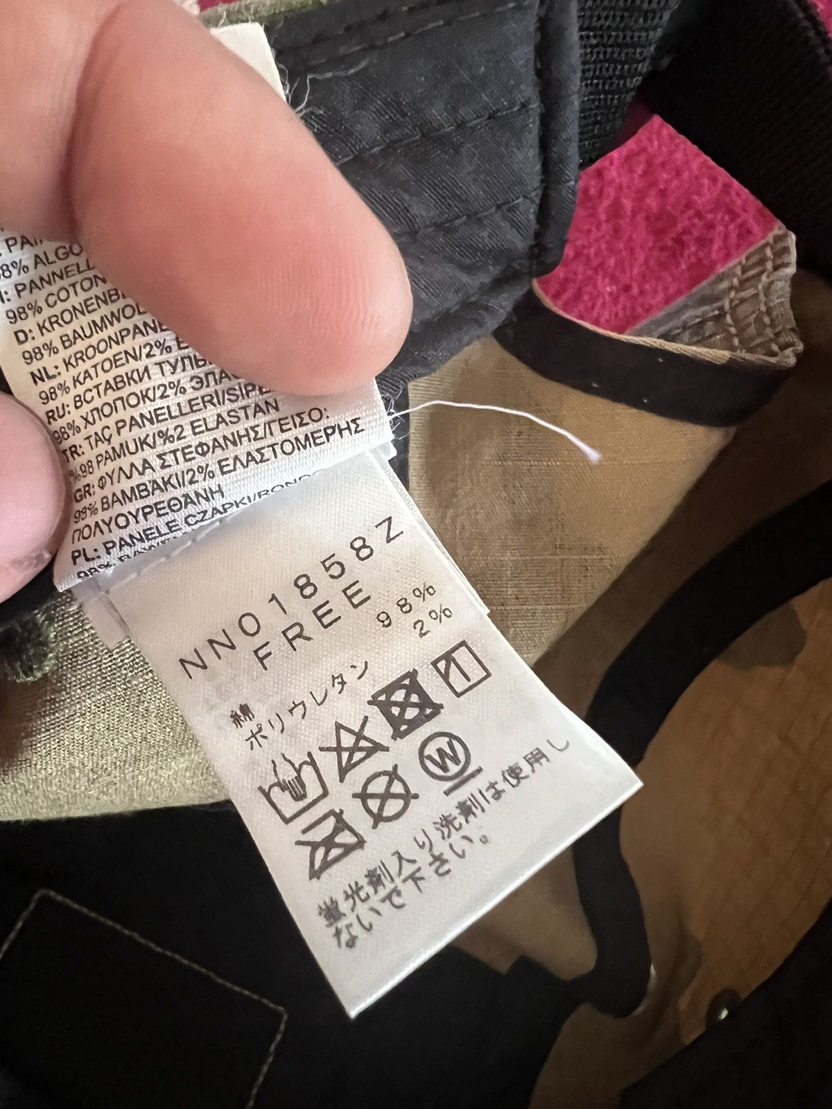 The North Face TNF 5 PANEL CAP CAMO Size ONE SIZE - 3 Thumbnail