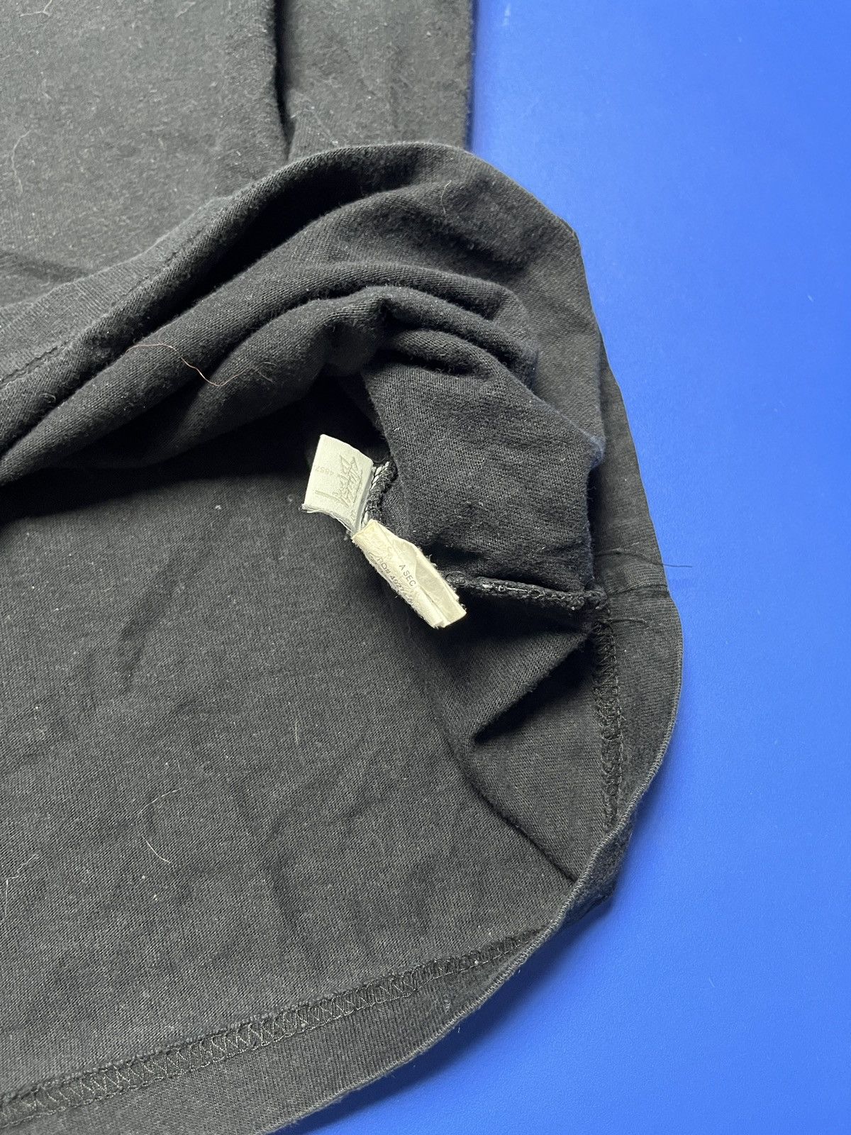 Stussy Stussy Long Sleeve Ribbed Crewneck Sweatshirt Black Men’s Size US L / EU 52-54 / 3 - 11 Thumbnail