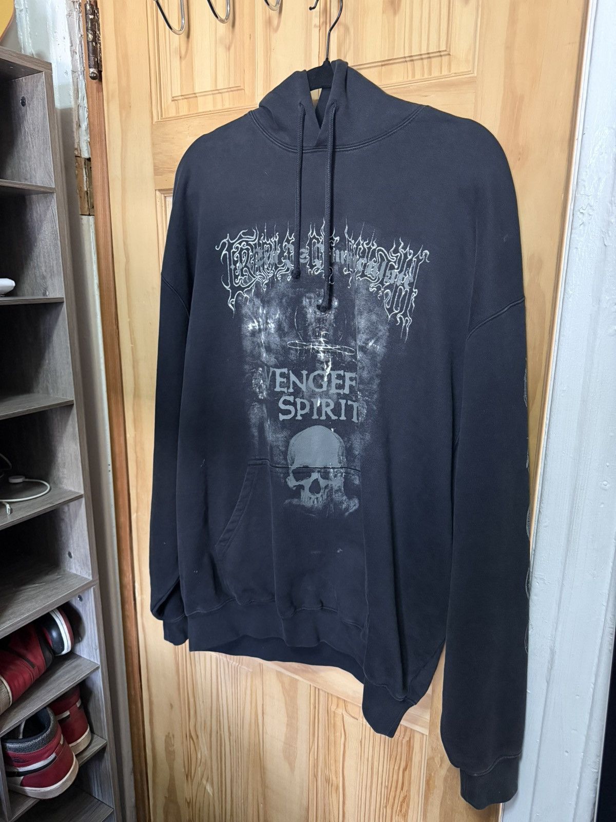 Vetements Vetements Iron Maiden The Book of The Dead Hoodie | Grailed