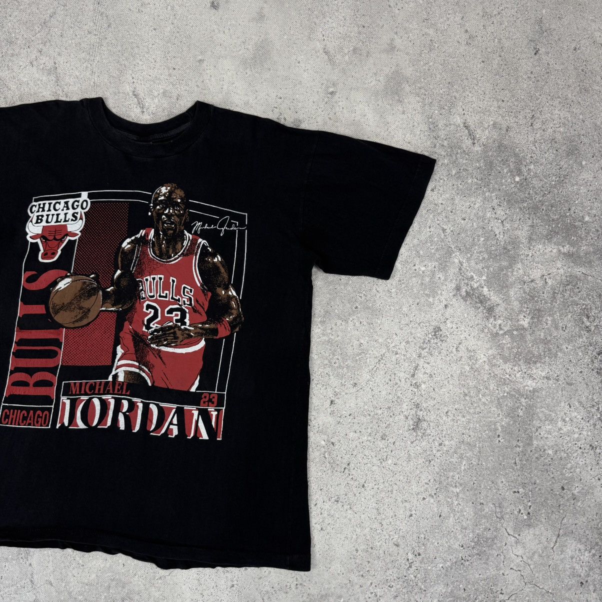 NBA Vintage 90s Chicago Bulls NBA Michael Jordan T Shirt Tee Size US XXL / EU 58 / 5 - 3 Thumbnail