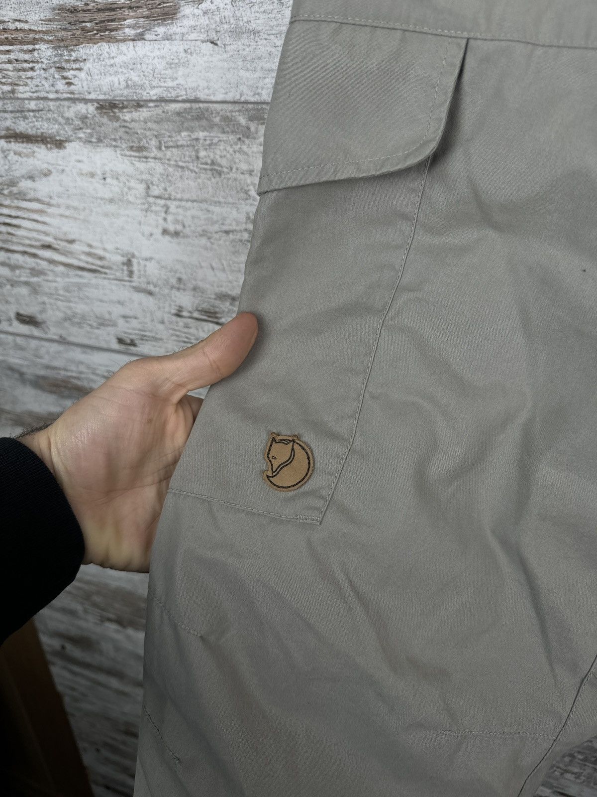 Fjallraven Mens Vintage FjallRaven g1000 cargo pants waxed Carl trouser Size US 36 / EU 52 - 5 Thumbnail
