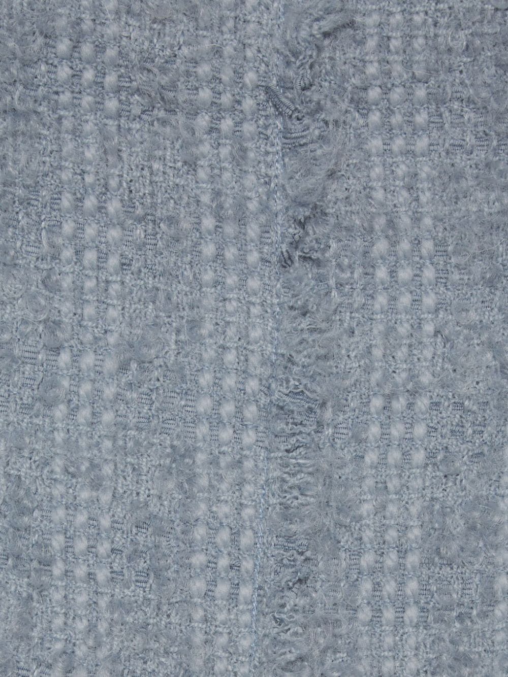 Gucci o1la5ras0526 Wool Tweed Dress With Brooch in Blue Size S / US 4 / IT 40 - 6 Thumbnail