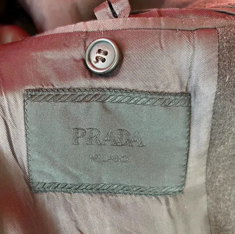 Prada Prada Chesterfield Wool Blend Coat . Size US M / EU 48-50 / 2 - 3 Thumbnail