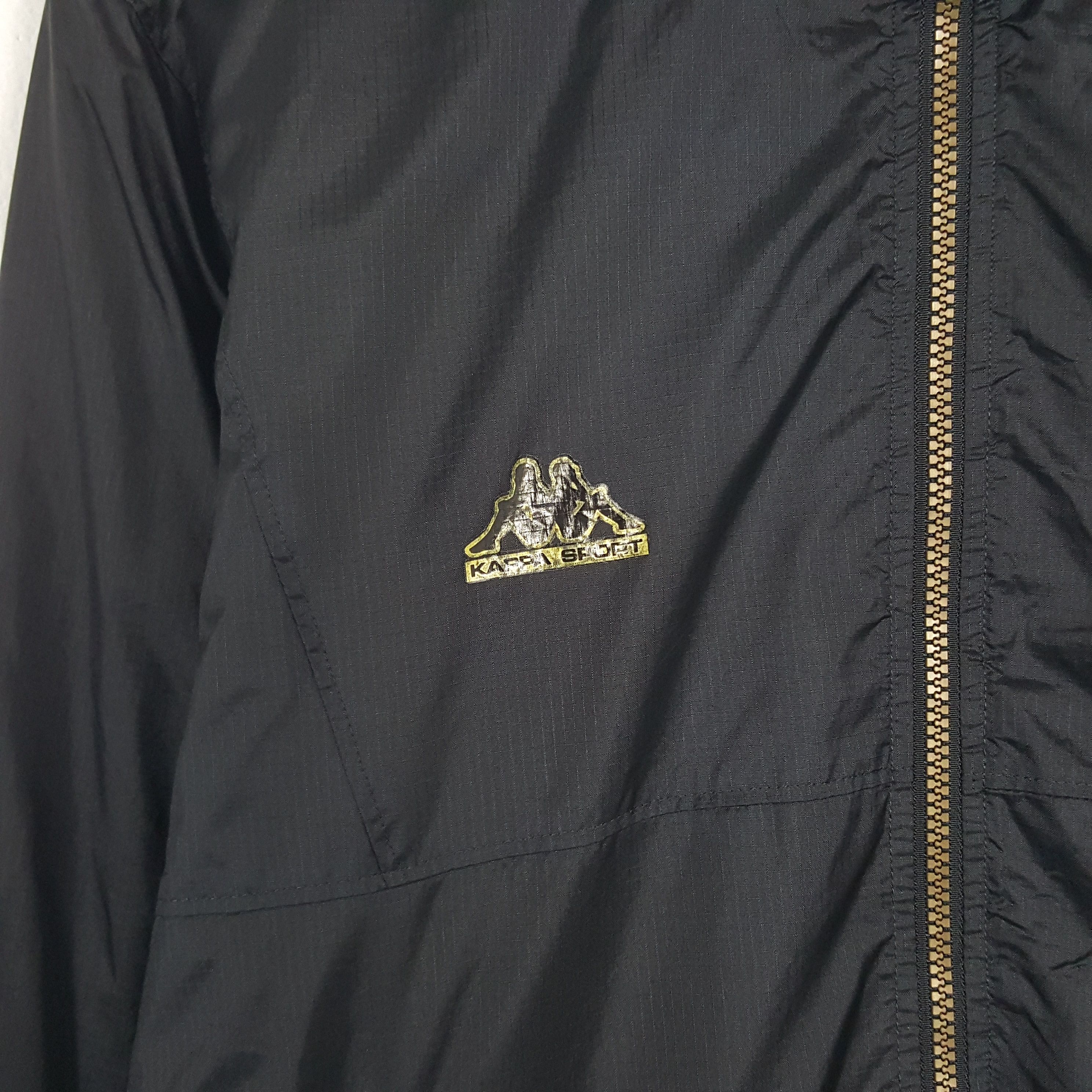 Kappa × Vintage Vintage Kappa Sport Zipper Windbreaker Jacket Size US L / EU 52-54 / 3 - 2 Thumbnail