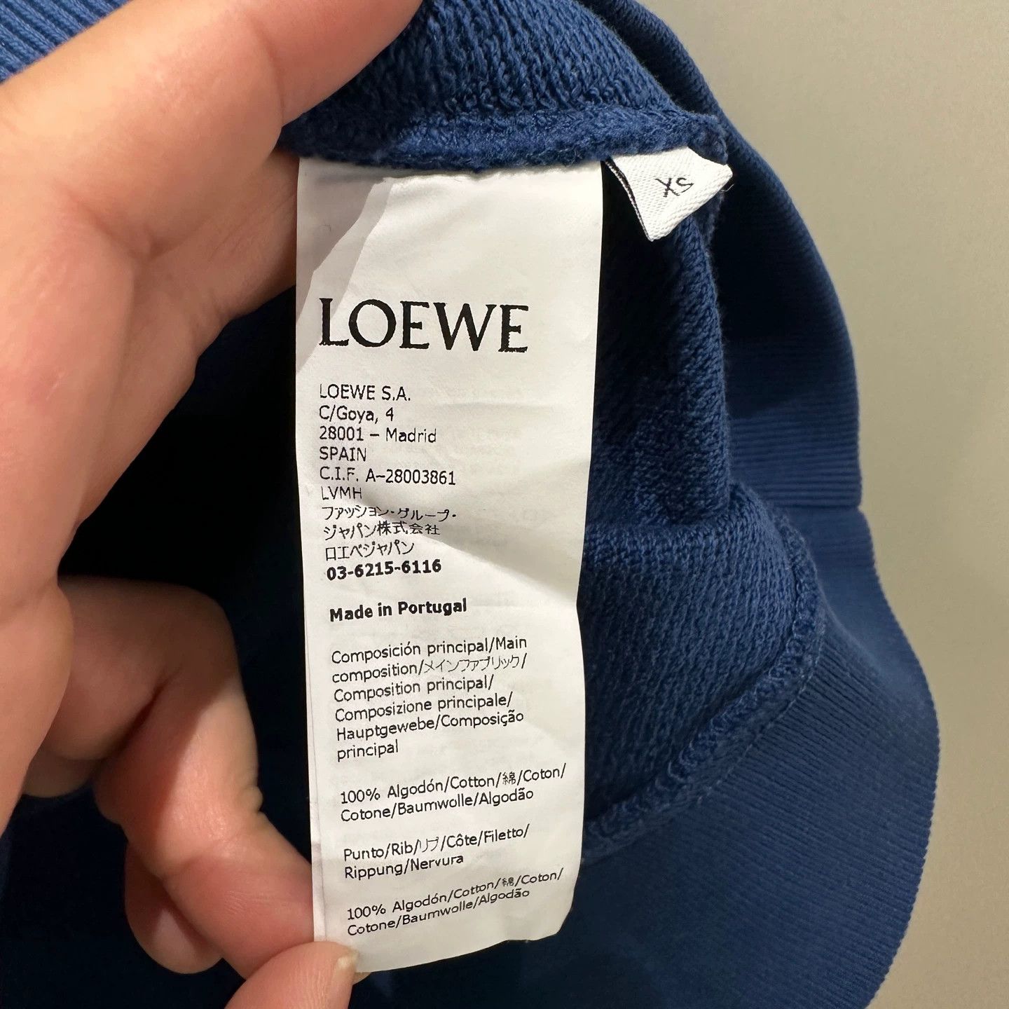 Loewe Loewe mar545 x cartoon print ls sweat XS cotton Size XS / US 0-2 / IT 36-38 - 4 Thumbnail