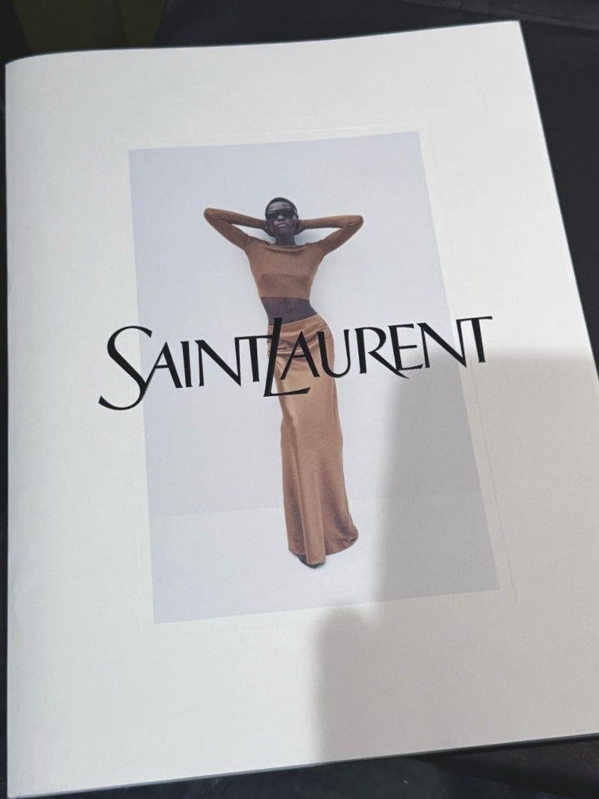 Saint Laurent Paris SAINT LAURENT Catalog 23S Fashion Art Magazine Size ONE SIZE - 1 Thumbnail