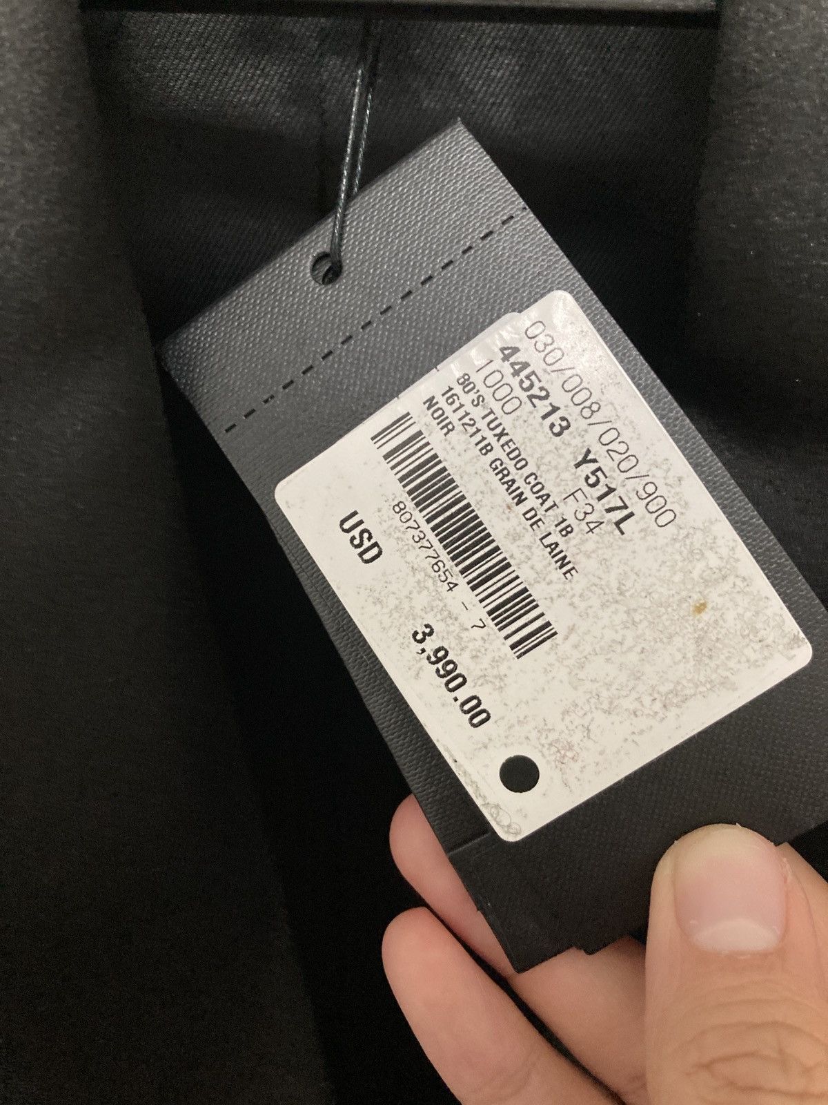 Saint Laurent Paris SAINT LAURENT BY HEDI SLIMANE 16AW LE SMOKING TUXEDO COAT Size XS / US 0-2 / IT 36-38 - 8 Thumbnail