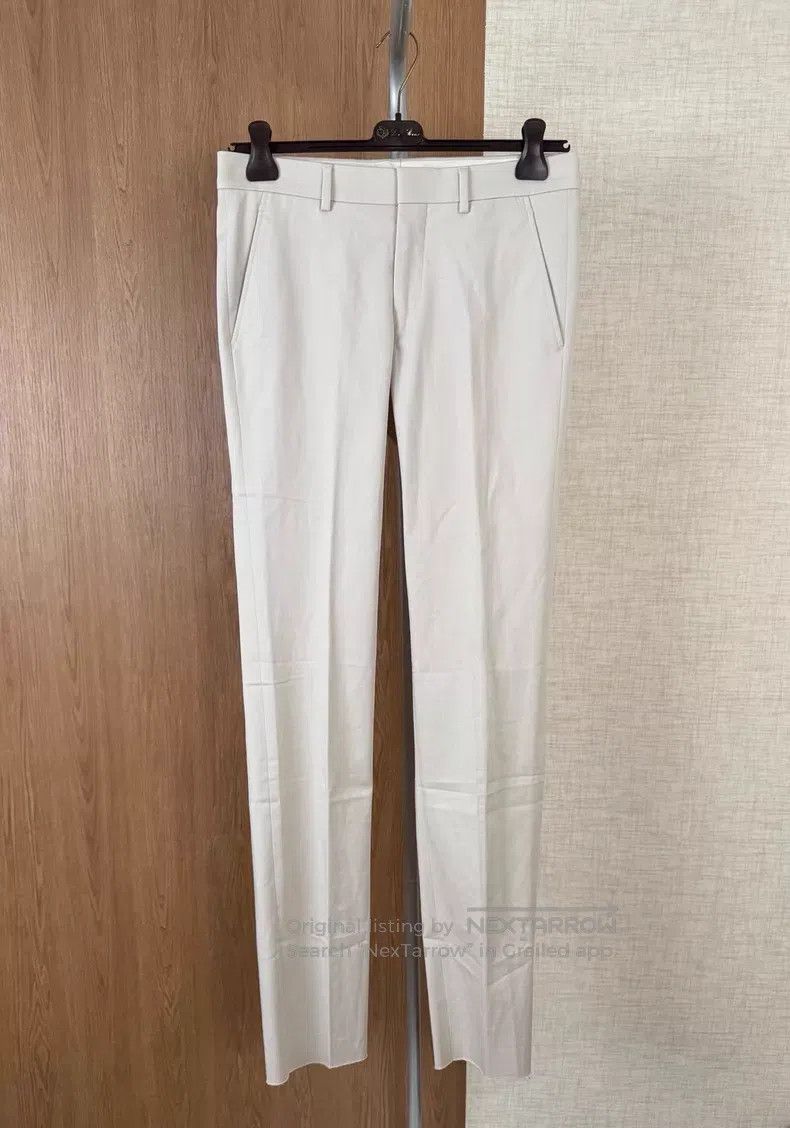 Hermes Hermes Men's casual pants made of gabardine for spring and Size US 40 / EU 56 - 1 Thumbnail