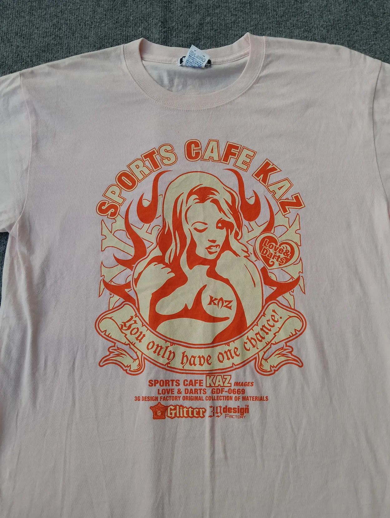 Japanese Brand Y2K japanese streetwear pin up Girl tshirts. Size US L / EU 52-54 / 3 - 1 Thumbnail