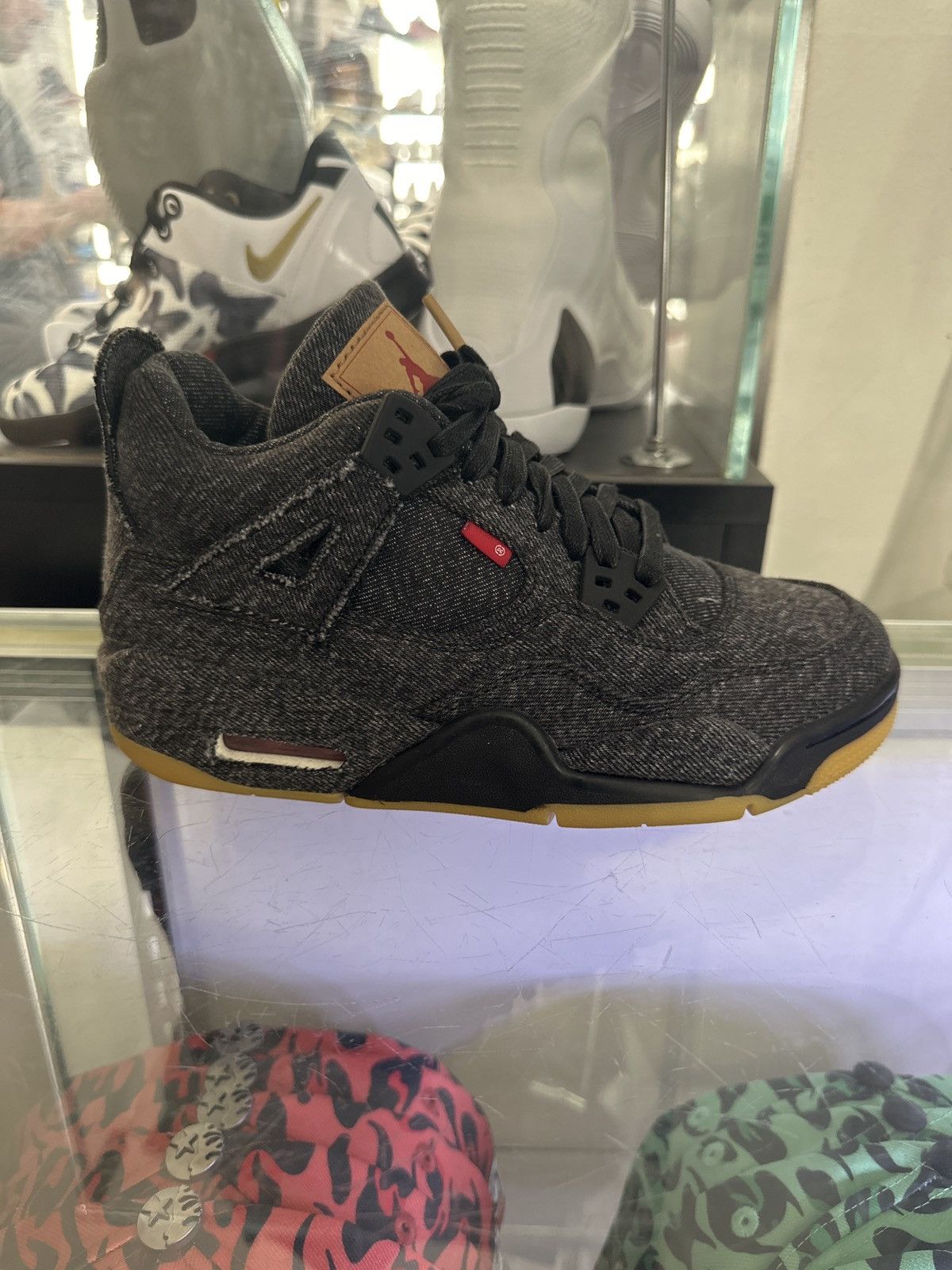 Levi's x Jordan Retro Black Denim Size Brand New