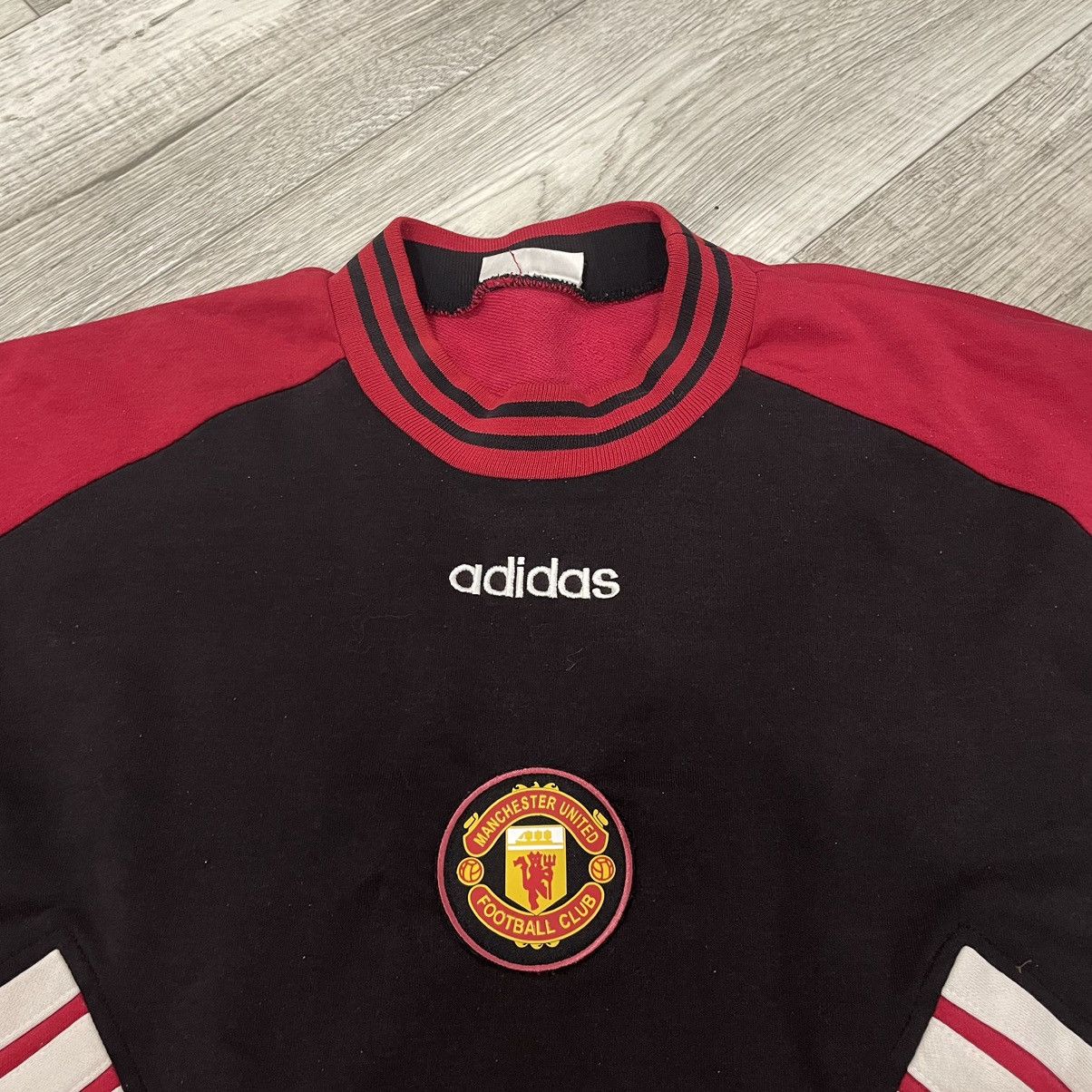 Adidas × Vintage Adidas 90s Manchester United Vintage Sweatshirt jersey track Size US XXL / EU 58 / 5 - 3 Thumbnail