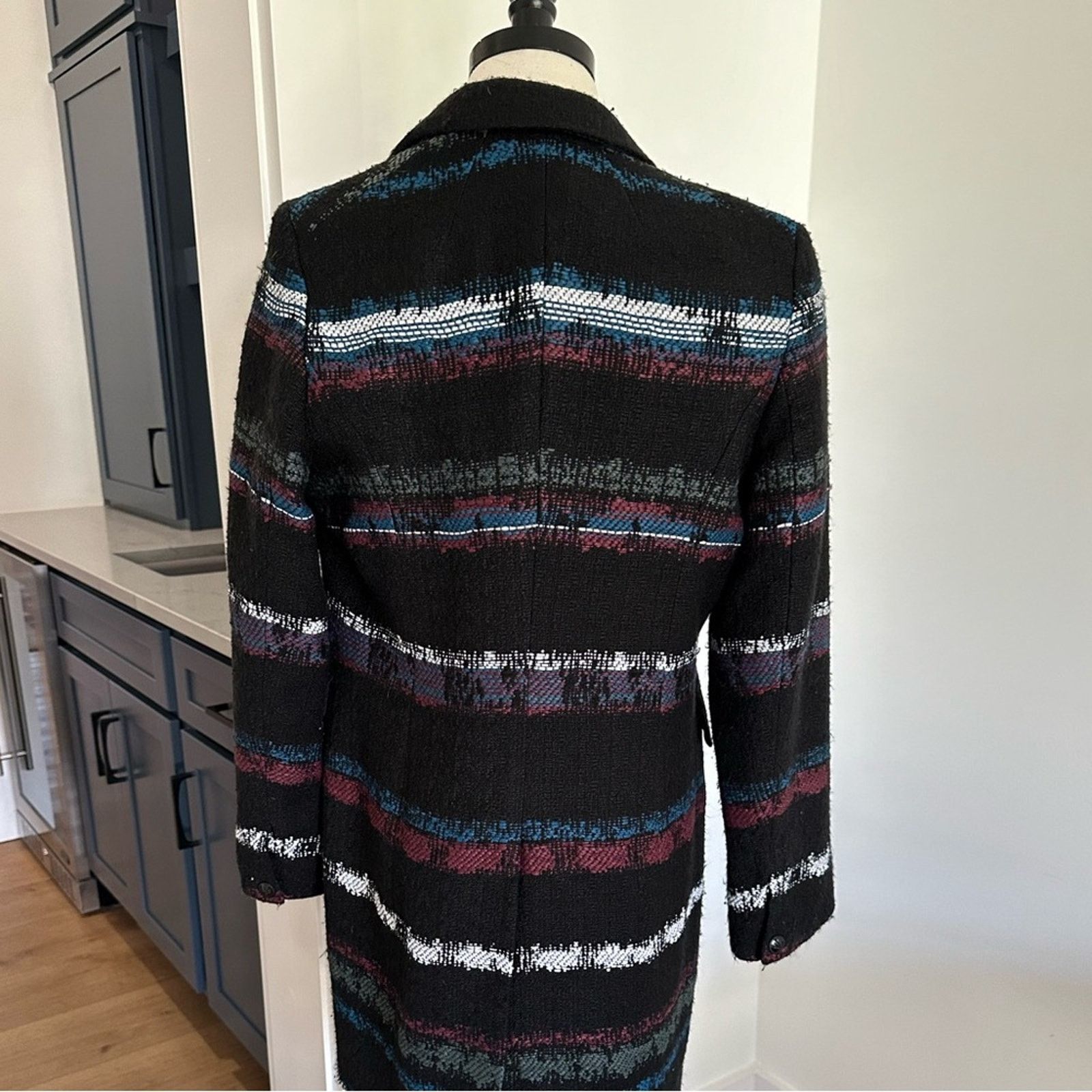 Rag & Bone Rag & Bone Mohair Blend Striped Jacket Blazer - XS Size XS / US 0-2 / IT 36-38 - 5 Thumbnail