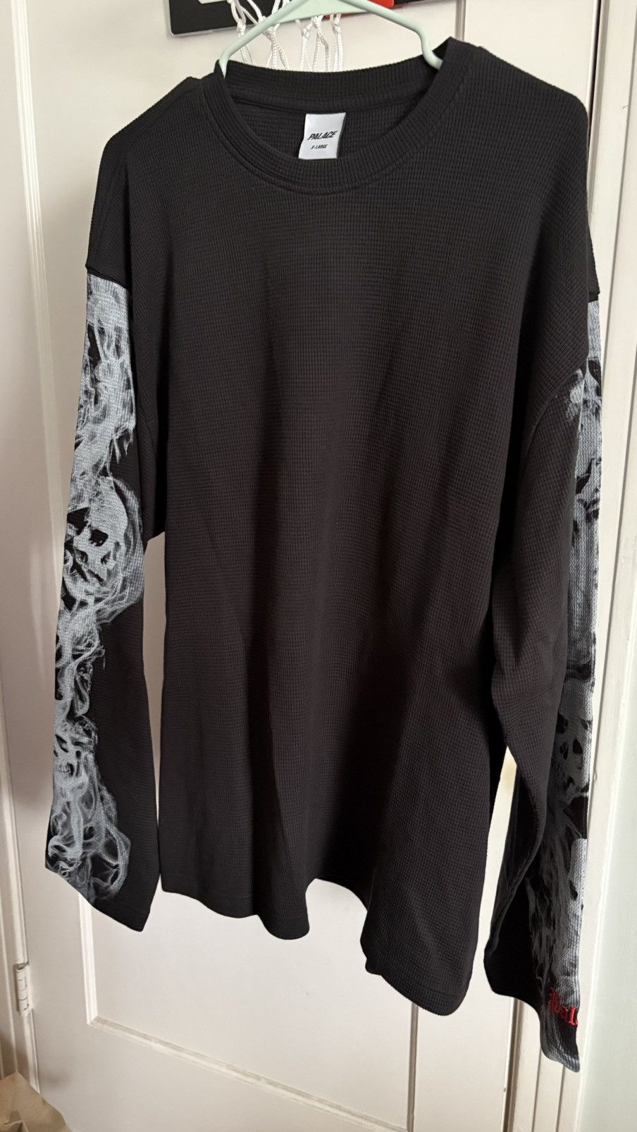 Palace Palace Smoked Waffle Longsleeve Size US XL / EU 56 / 4 - 1 Thumbnail