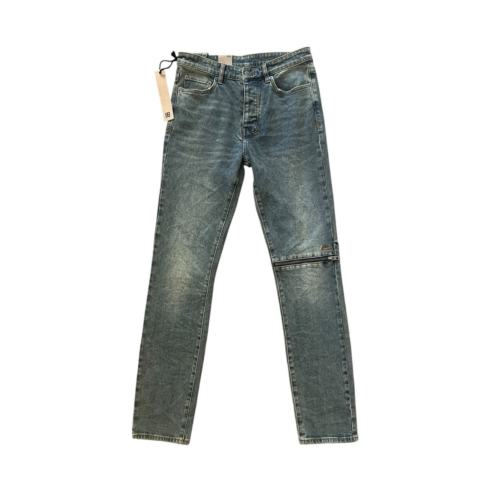 Ksubi Jeans Mens Chitch Stage Slim Tapered Blue Size 30/32