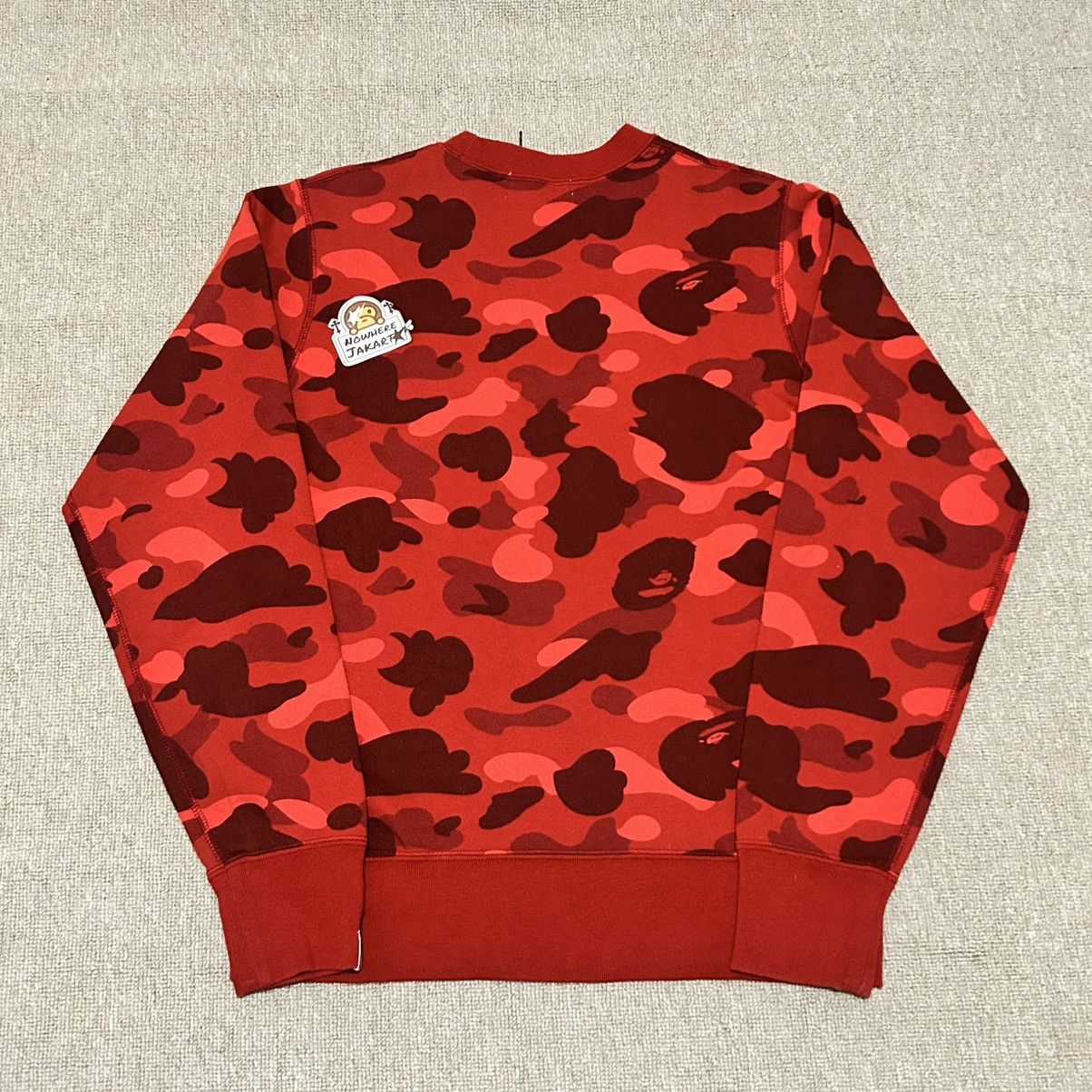 Bape Bape Color Camo College Sweatshirt Size US S / EU 44-46 / 1 - 3 Thumbnail