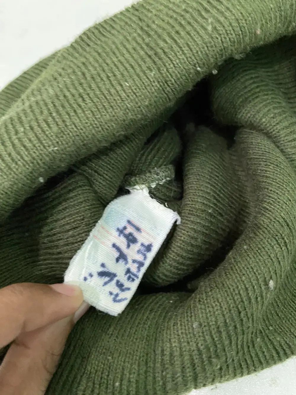 Vintage Vintage Made In USA Military Design Beanie Hat Size ONE SIZE - 5 Thumbnail