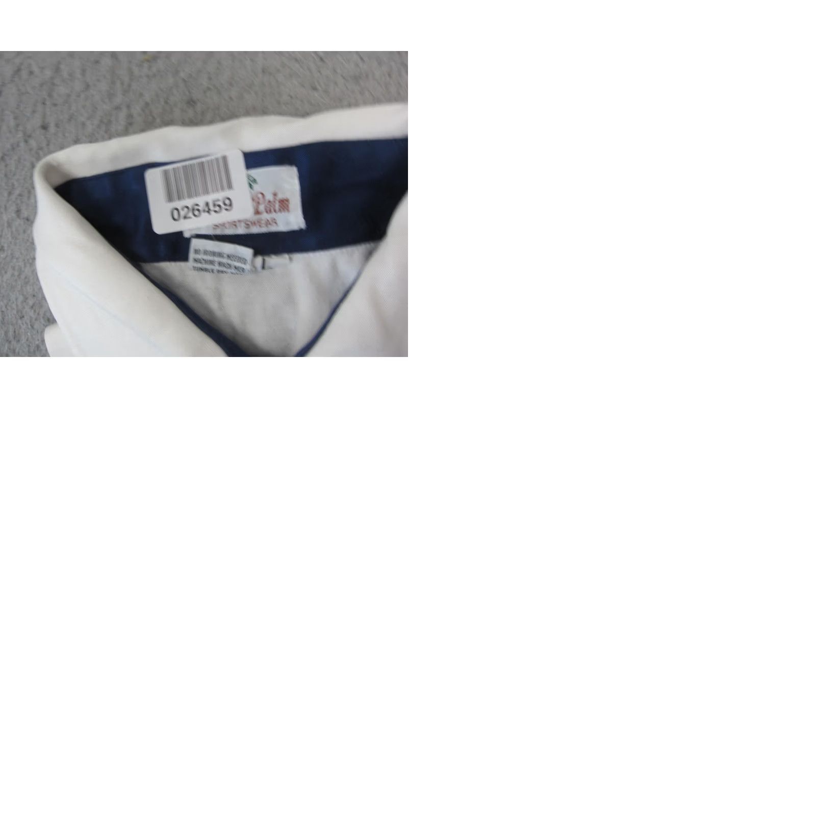 Vintage VINTAGE Desert Palm Polo Shirt Mens L White Blue 80s 90s Polo Shirt Mens L White Blue 80s 90s Size US L / EU 52-54 / 3 - 9 Thumbnail