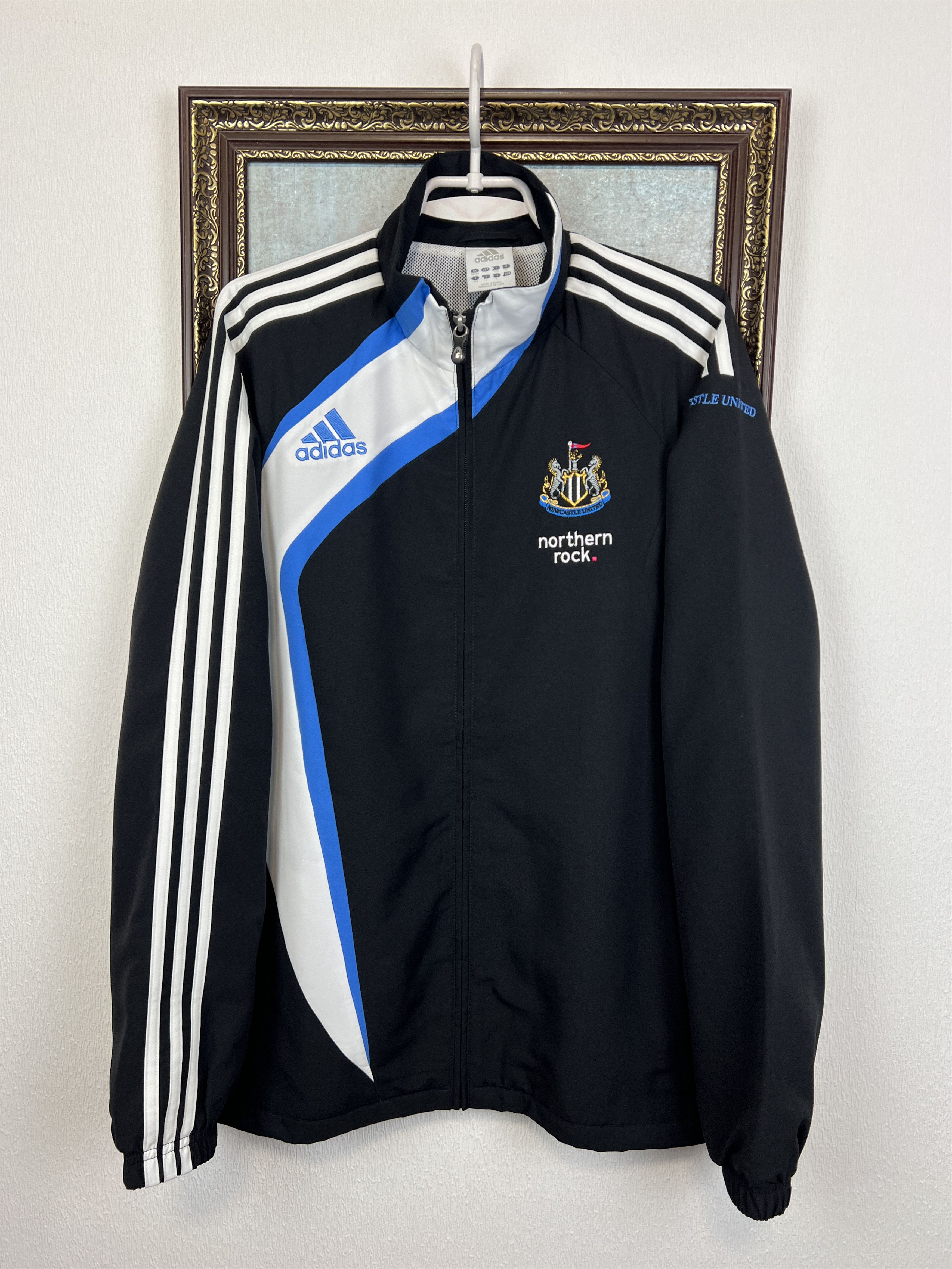 Adidas Vintage Newcastle United Football Jacket Soccer Track Top Size US M / EU 48-50 / 2 - 1 Thumbnail