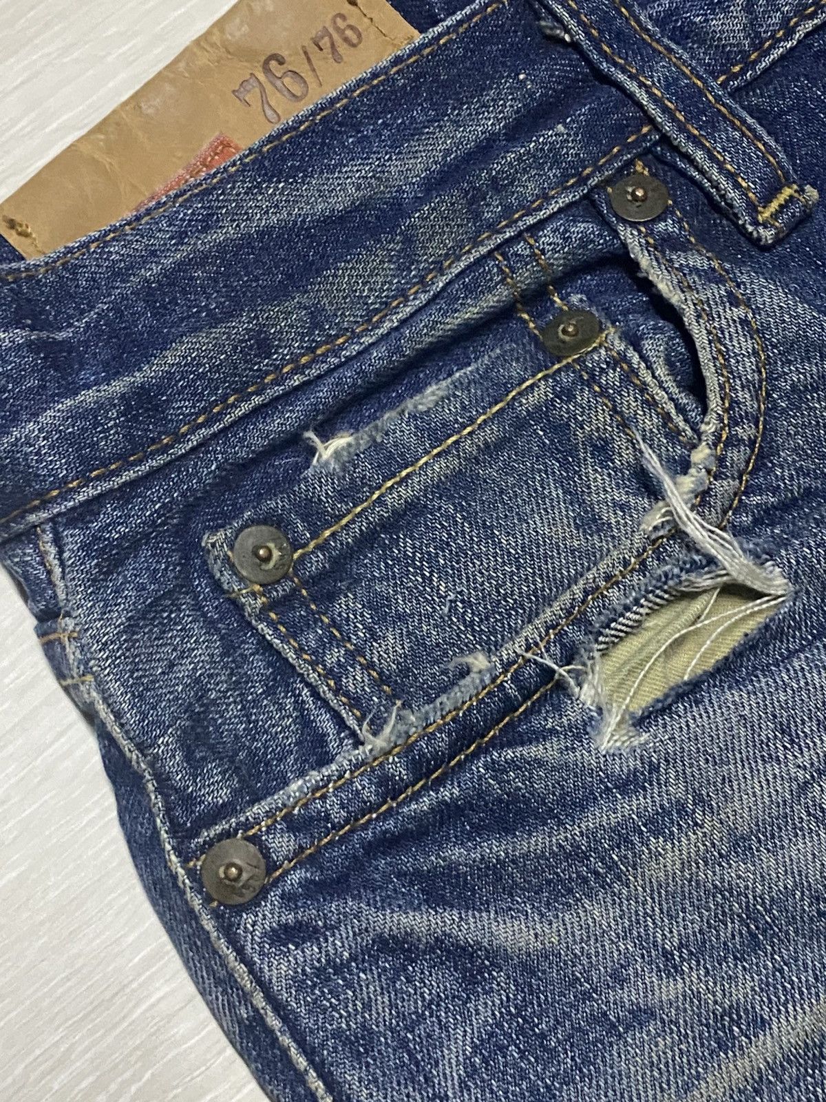 Japanese Brand Vintage Gap California USA Ghost Rider Loose Jeans Size US 31 - 10 Thumbnail