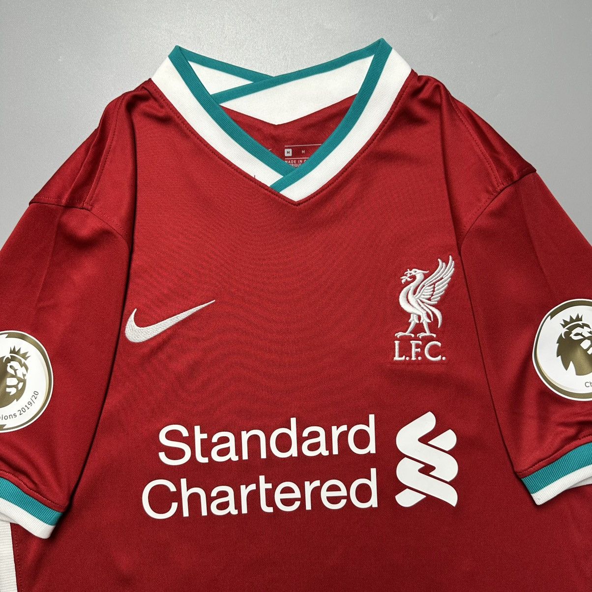 Vintage LIVERPOOL NIKE 2020/2021 FOOTBALL HOME JERSEY #20 DIOGO JOTA Size US M / EU 48-50 / 2 - 4 Thumbnail