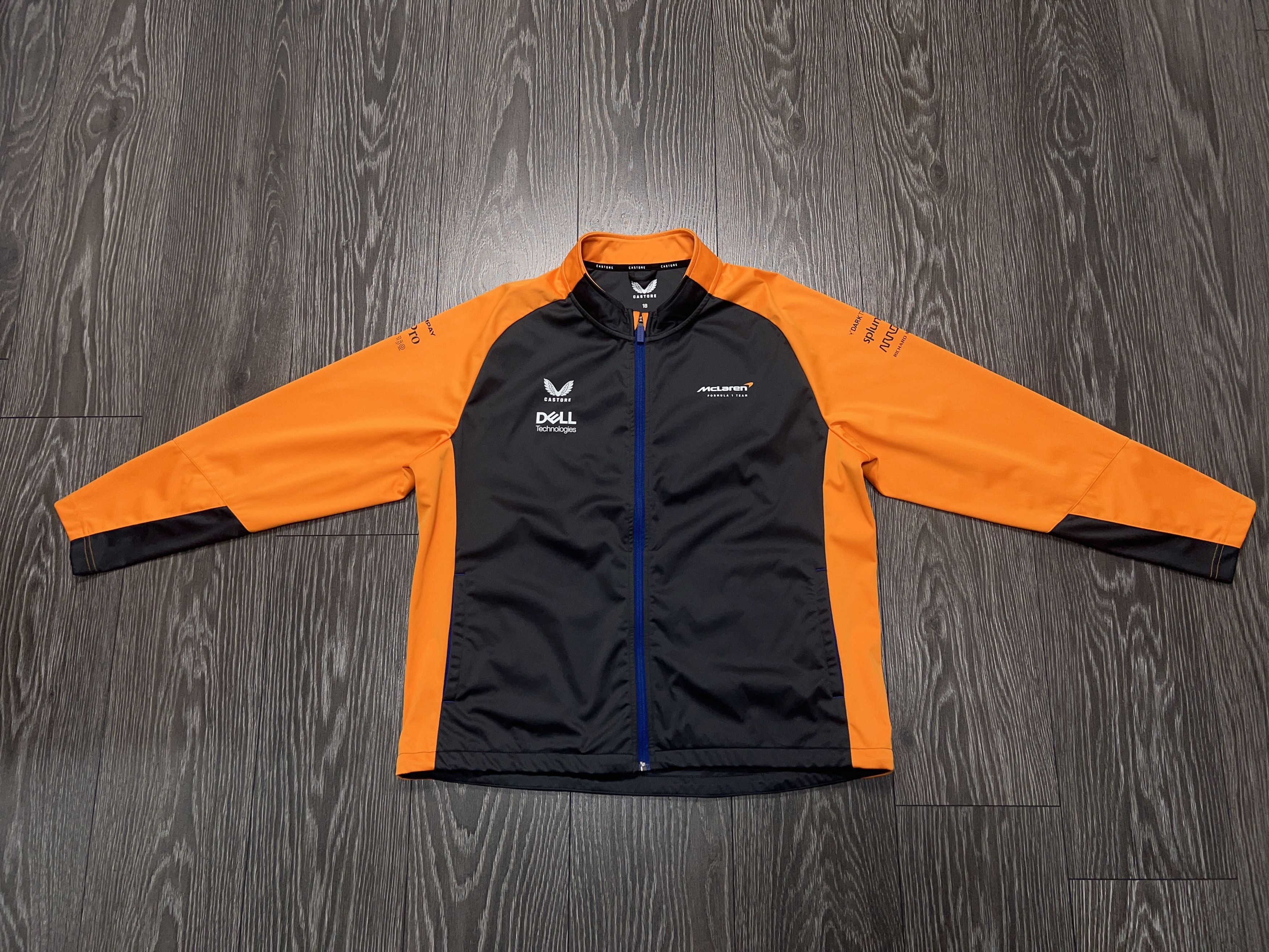 Castore McLaren F1 Team Softshell Midlayer Zip Dell Racing Size 18 Size XXL / US 16-18 / IT 52-54 - 2 Thumbnail