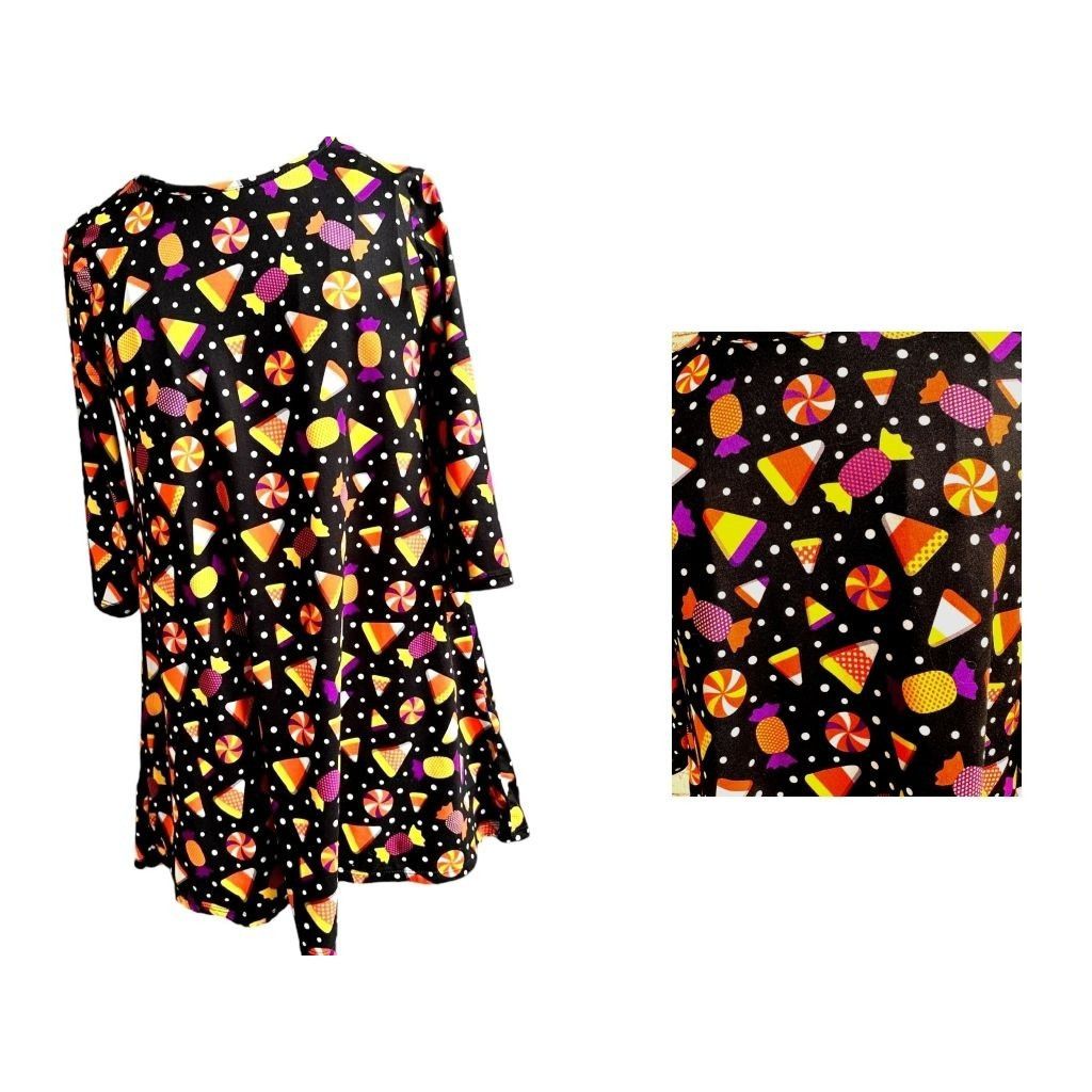Other By & By Candy Corn Dress Girls Large 14 Black Halloween Size L / US 10 / IT 46 - 2 Thumbnail