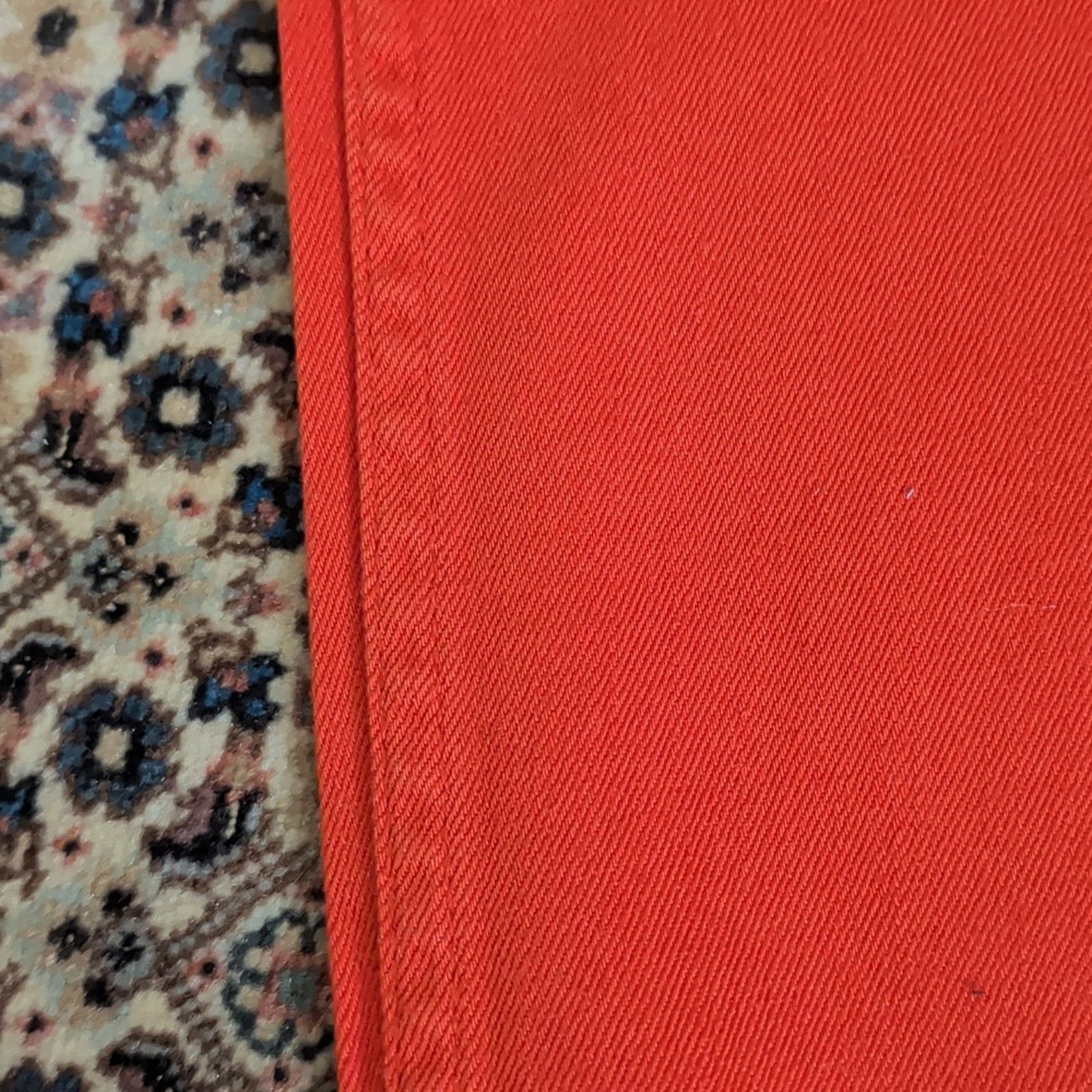 Victoria Beckham Victoria Beckham Red Women's Jeans Size 29 Size 29" - 8 Thumbnail