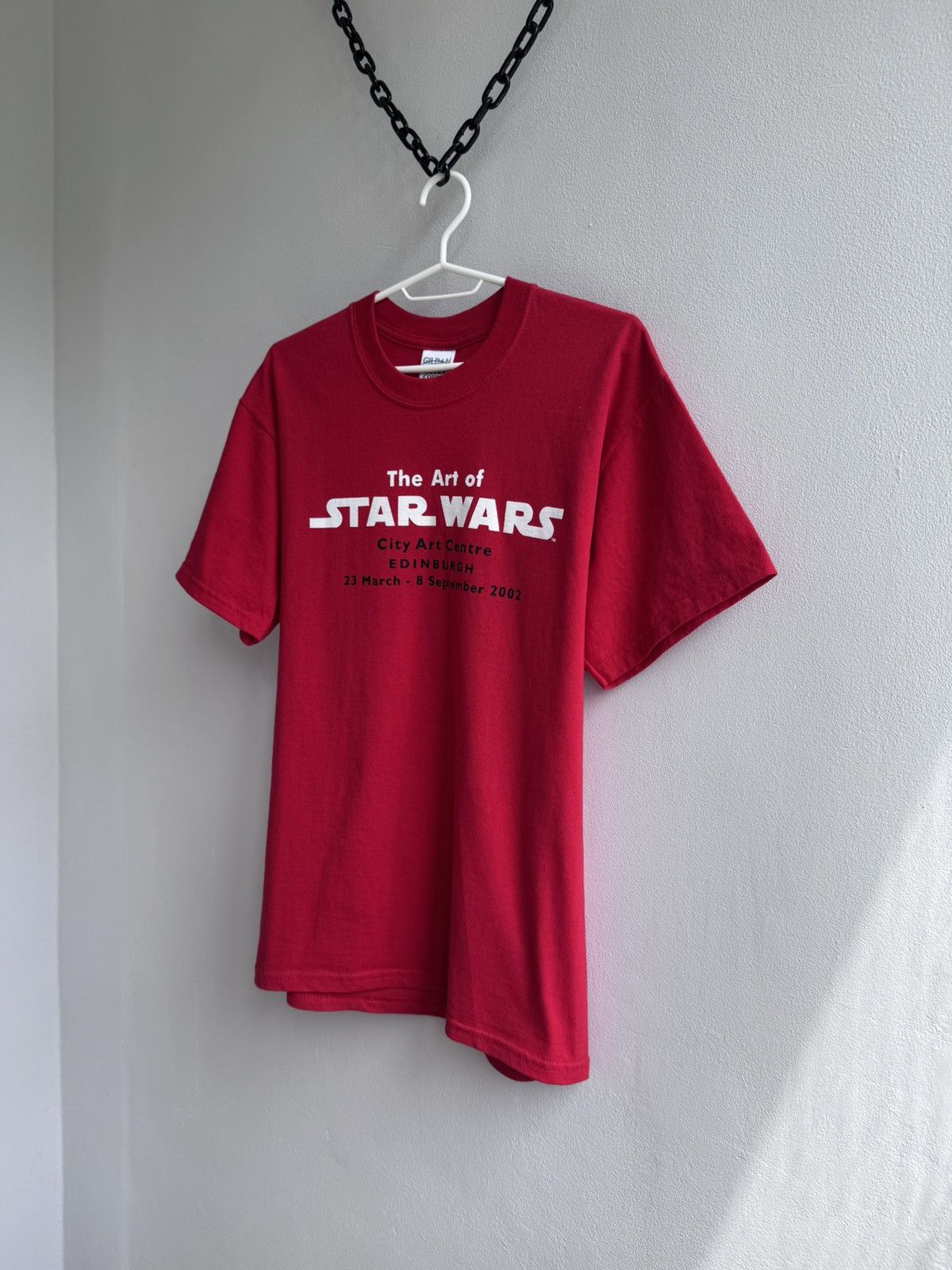 Gildan Star Wars Vintage 2002 The Art Of 00s Edinburgh T Shirt Tee Size US M / EU 48-50 / 2 - 2 Thumbnail