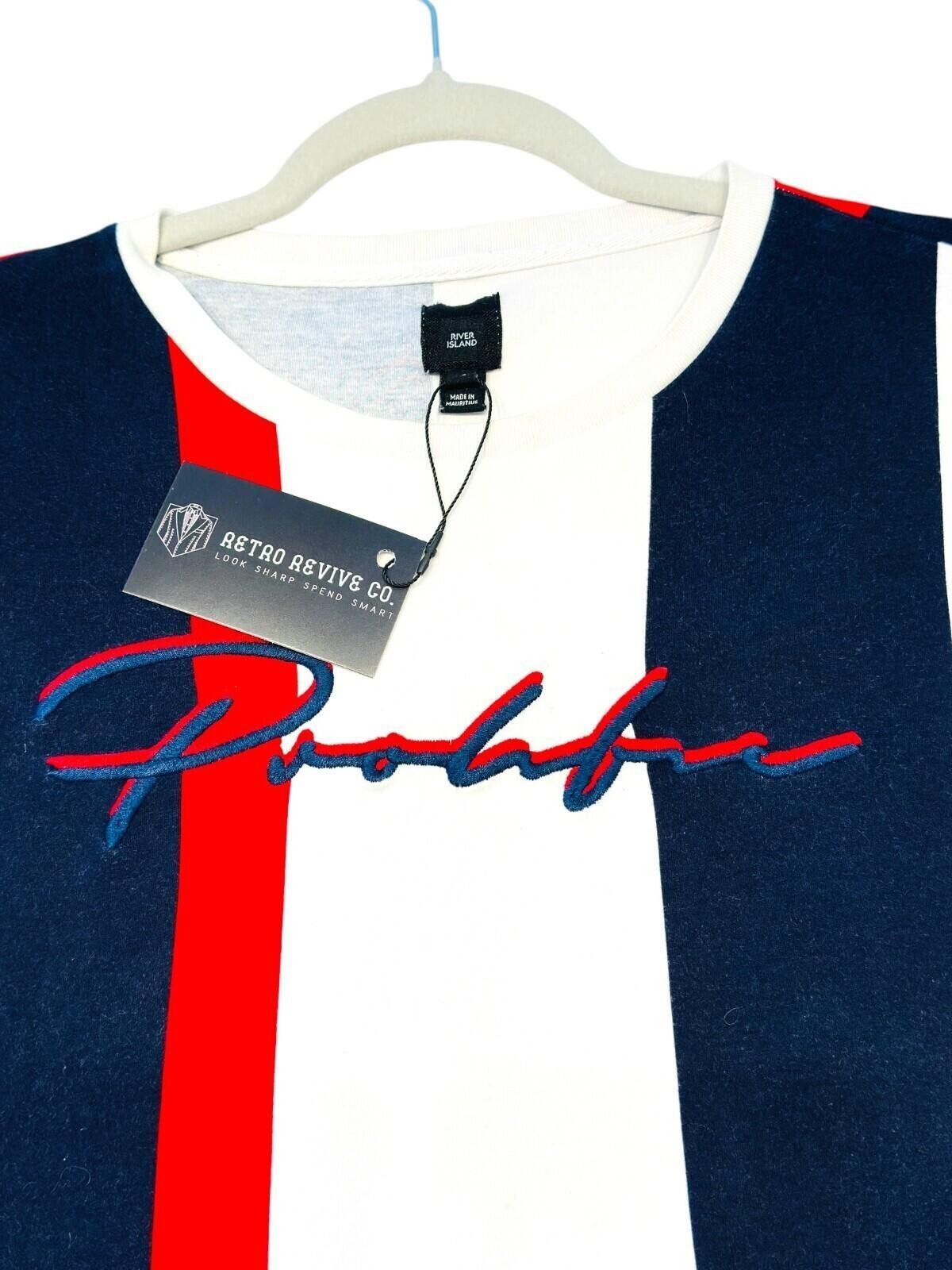 River Island River Island Prolific T-Shirt Men's UK Size XL Red Size US XL / EU 56 / 4 - 8 Thumbnail